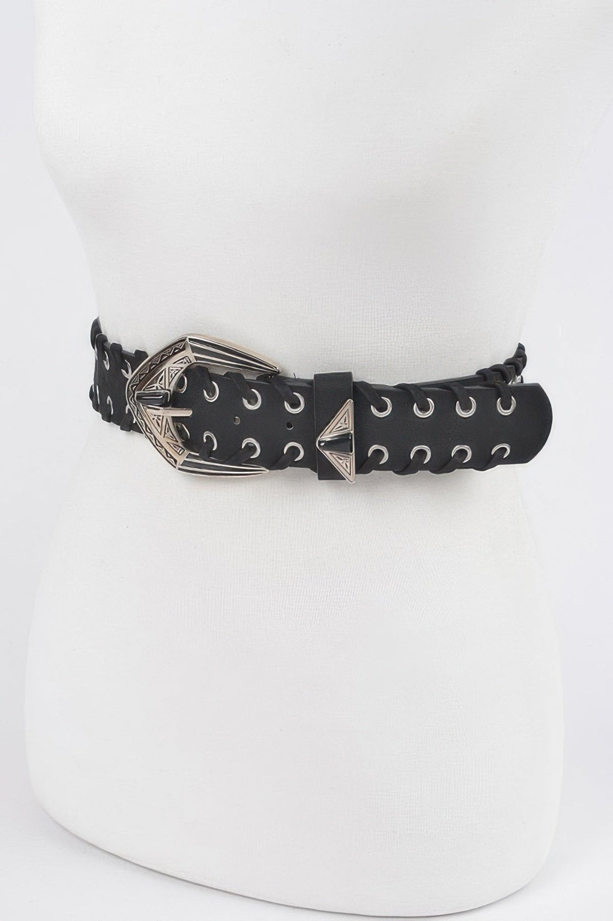 Multi Metal Eyelet Belt