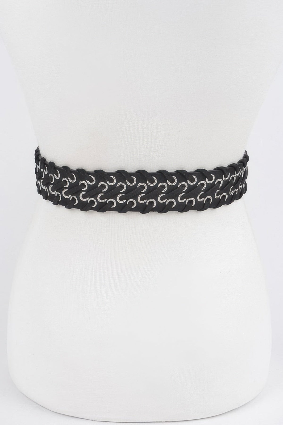 Multi Metal Eyelet Belt