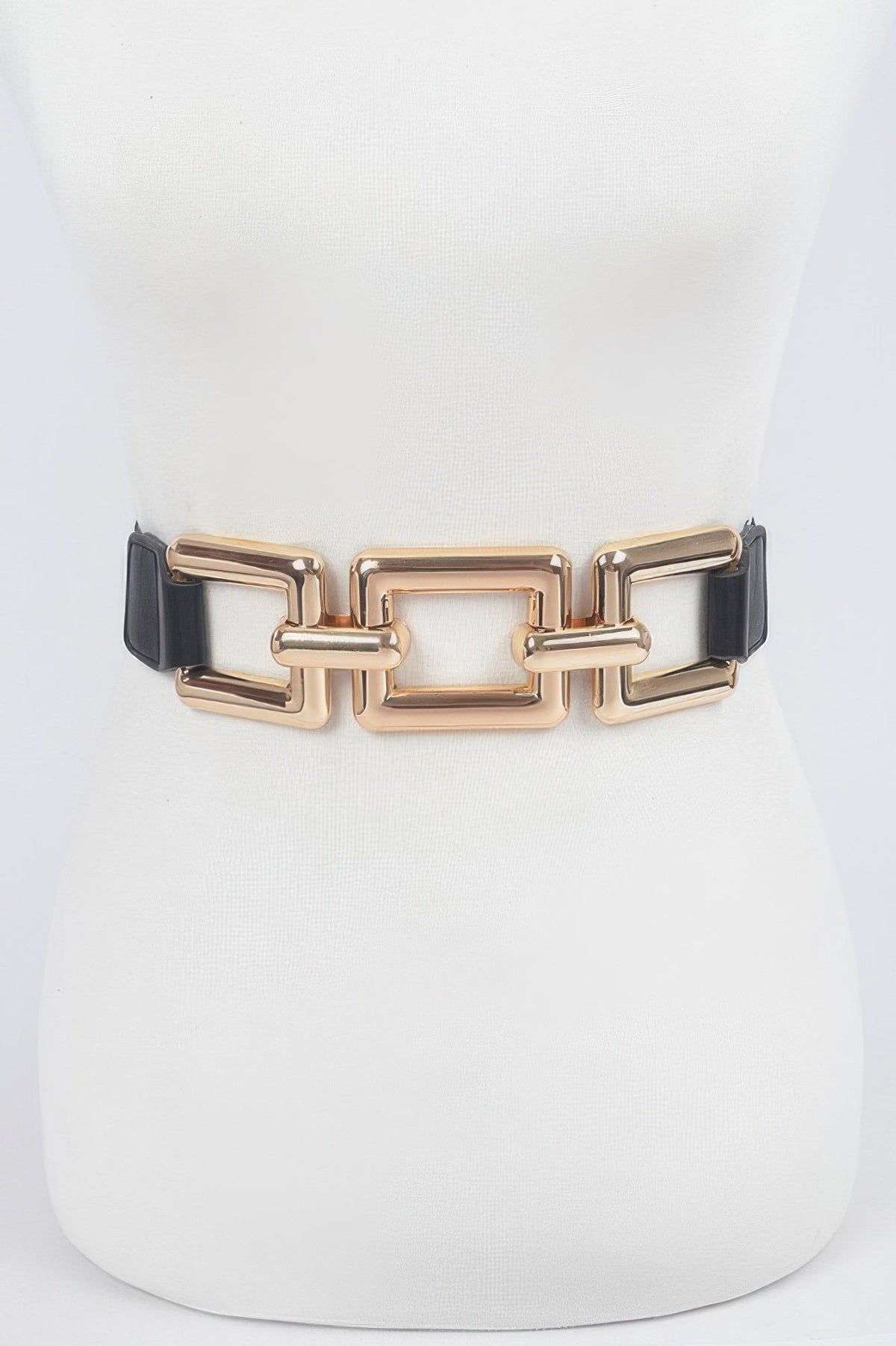 Oversized Metal Stretch Belt