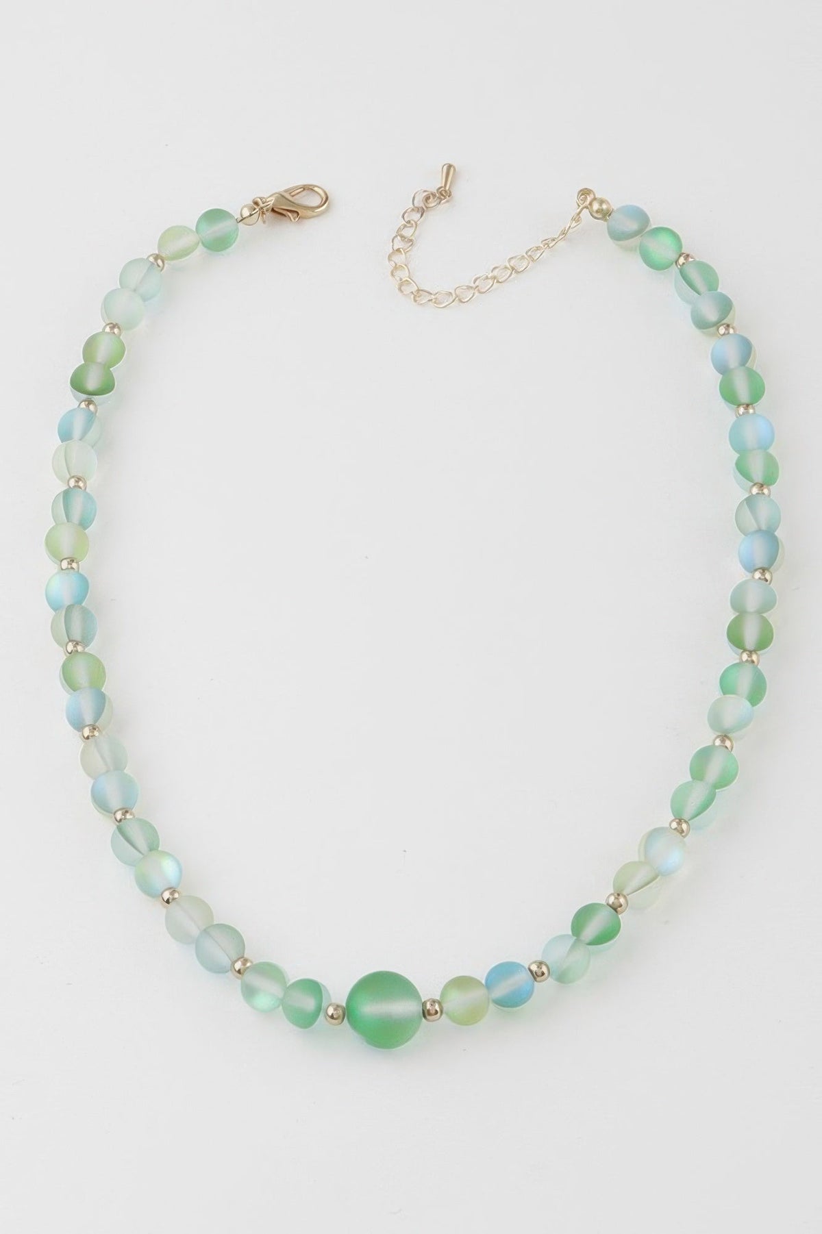 Translucent Bead Necklace