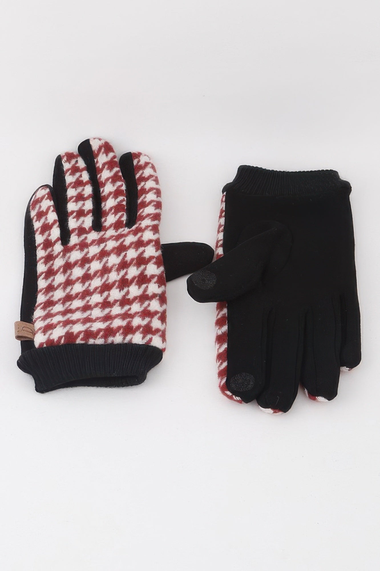 Houndstooth Gloves