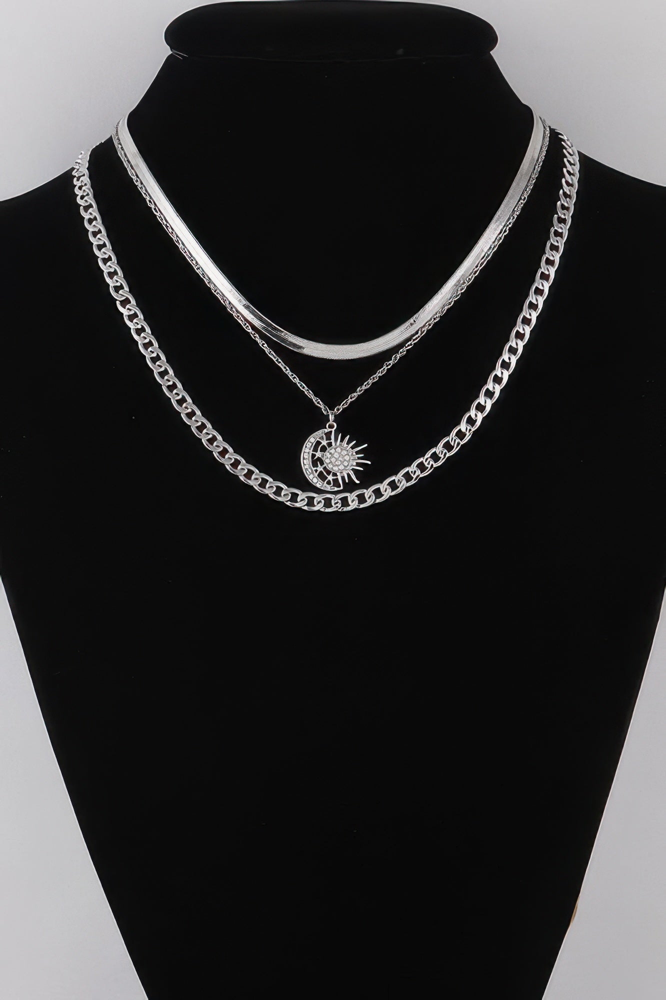 Sun N Moon Chain Necklace