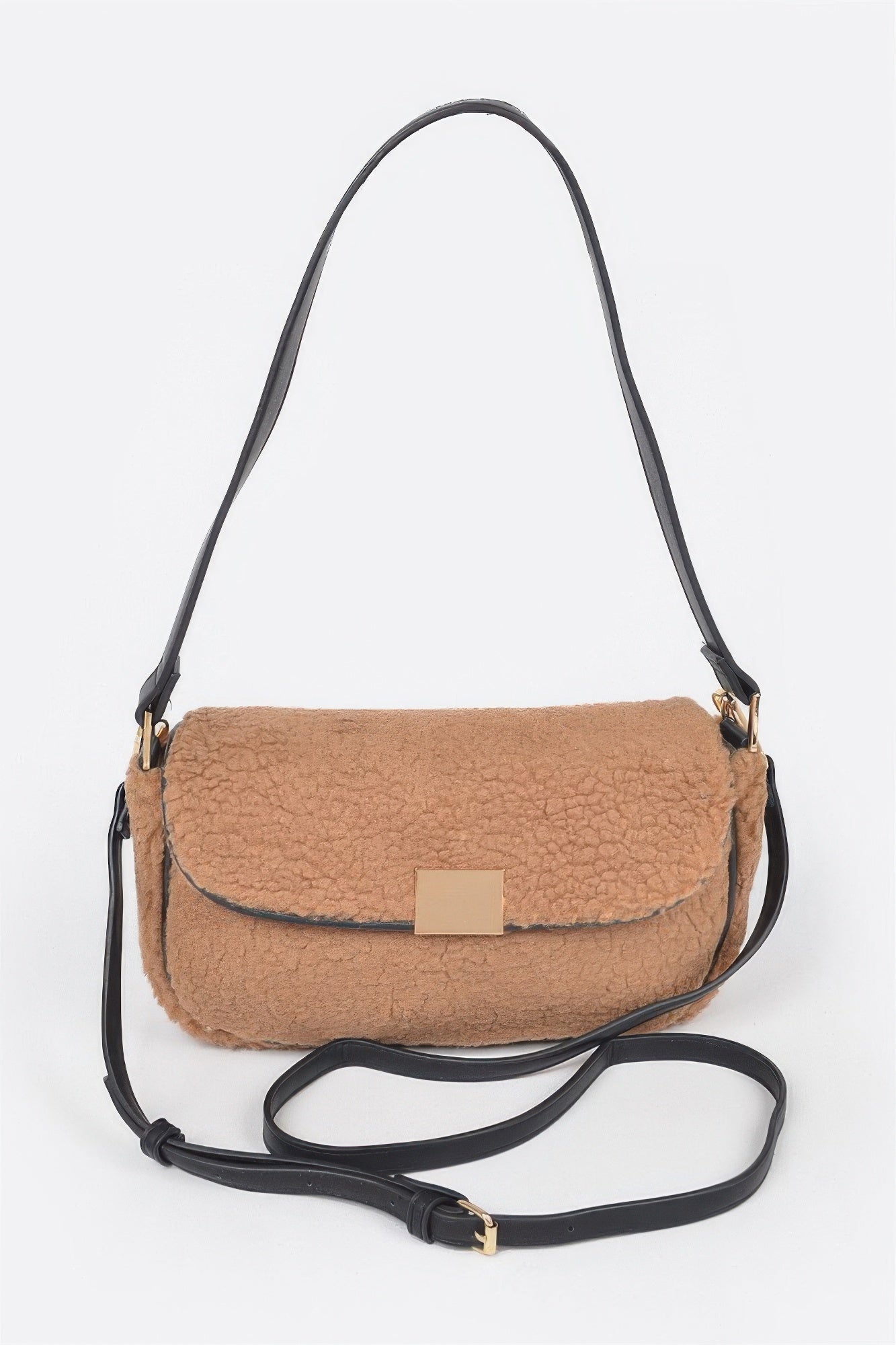Faux Fur Shoulder Bag