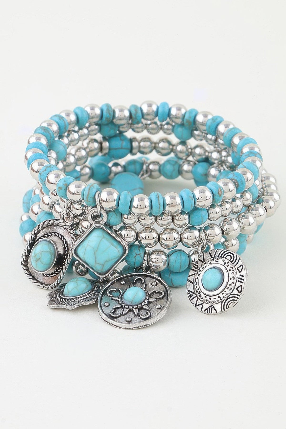 Women's Antique Summer Hat Beaded Bracelet BYMANYC ® New York CONTEMPORARY VIBRANT MODERN JEWELRY - New Collection