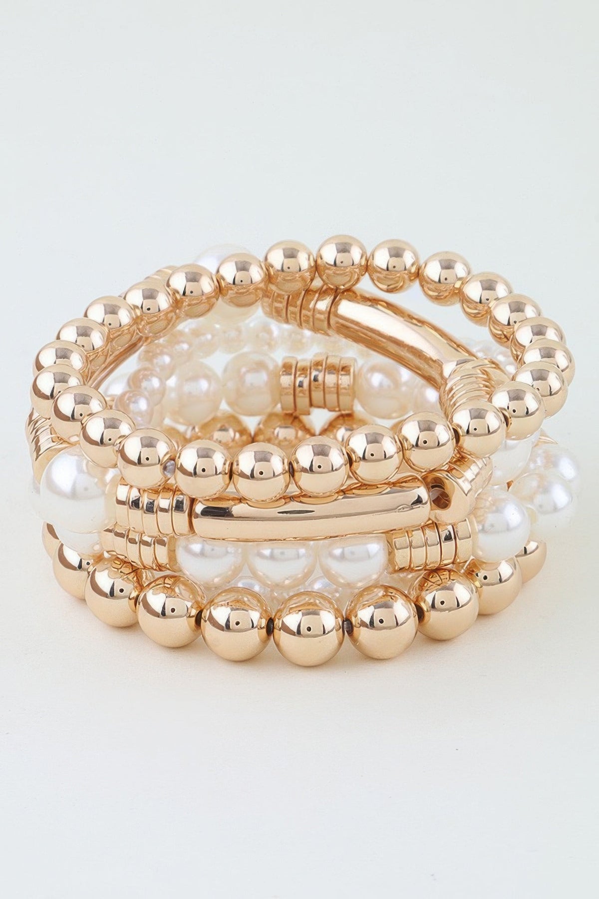 Women's Multi Crystal Beaded Bracelet BYMANYC ® New York CONTEMPORARY VIBRANT MODERN JEWELRY - New Collection
