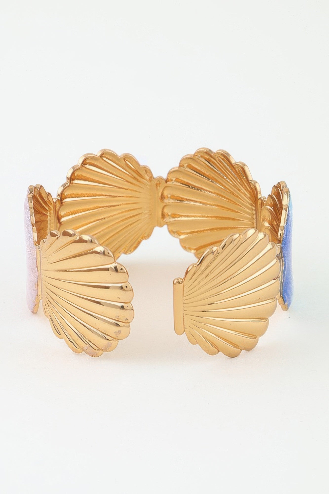Summer Seashell Cuff Bracelet