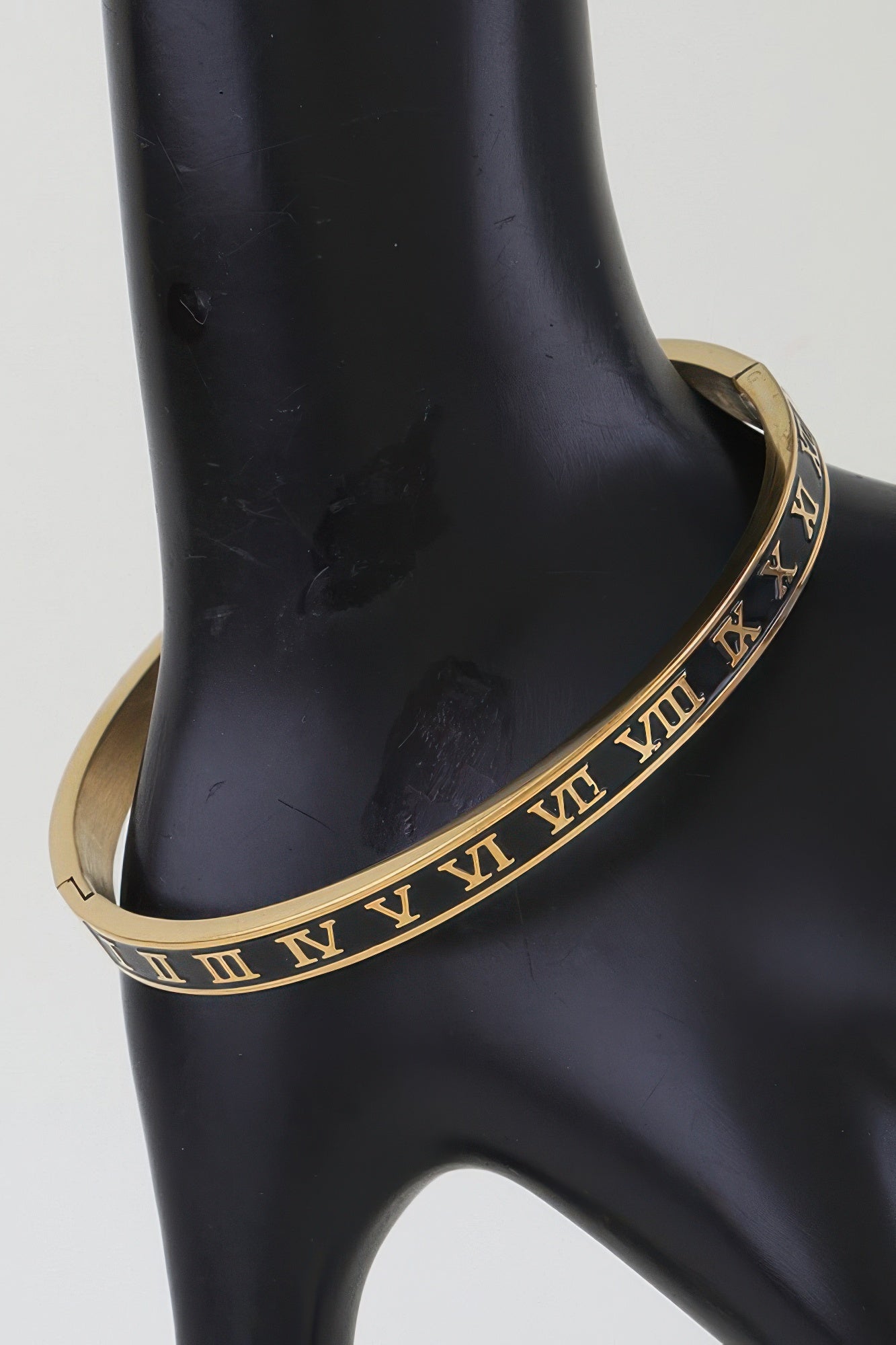 Roman Numeral Cuff Bracelet