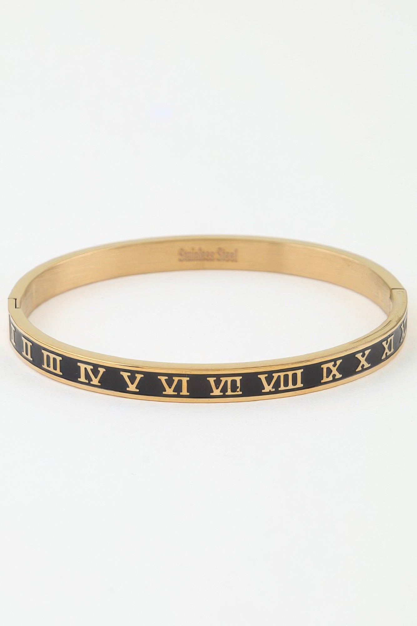Roman Numeral Cuff Bracelet