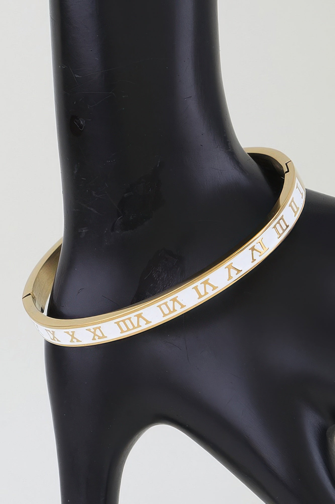 Roman Numeral Cuff Bracelet