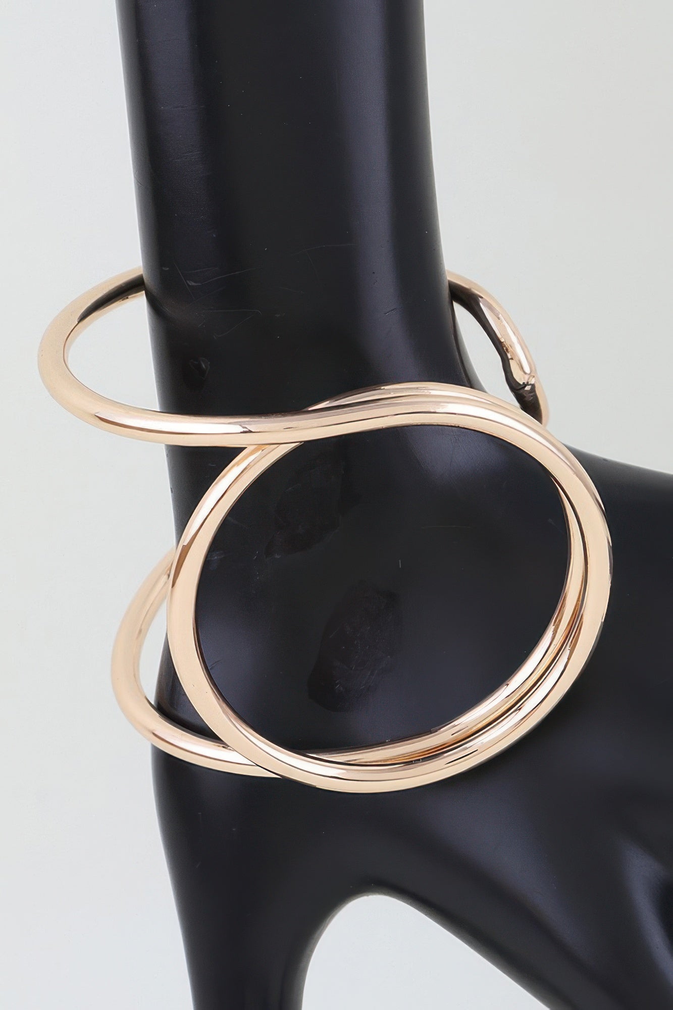 Polished Swirl Wrap Bracelet