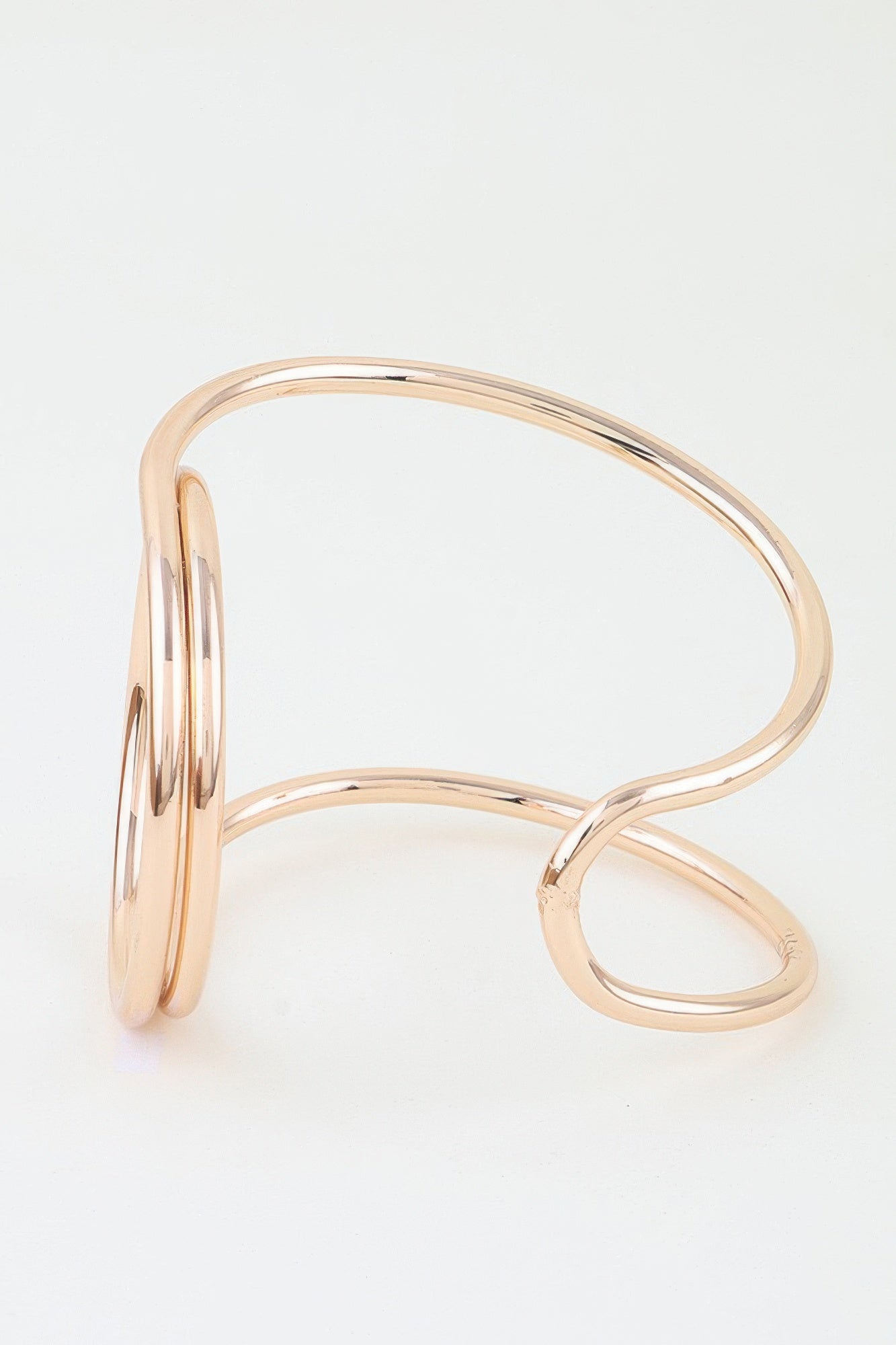 Polished Swirl Wrap Bracelet