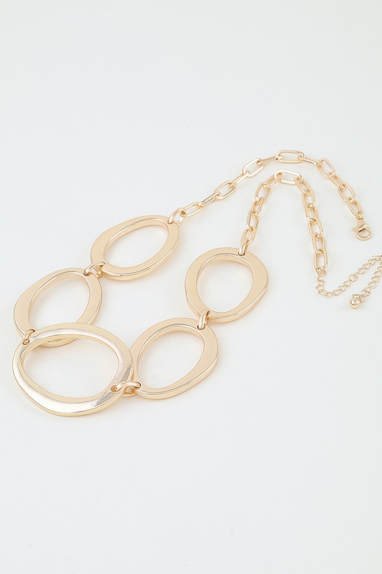 Polished Statement Chain Necklace