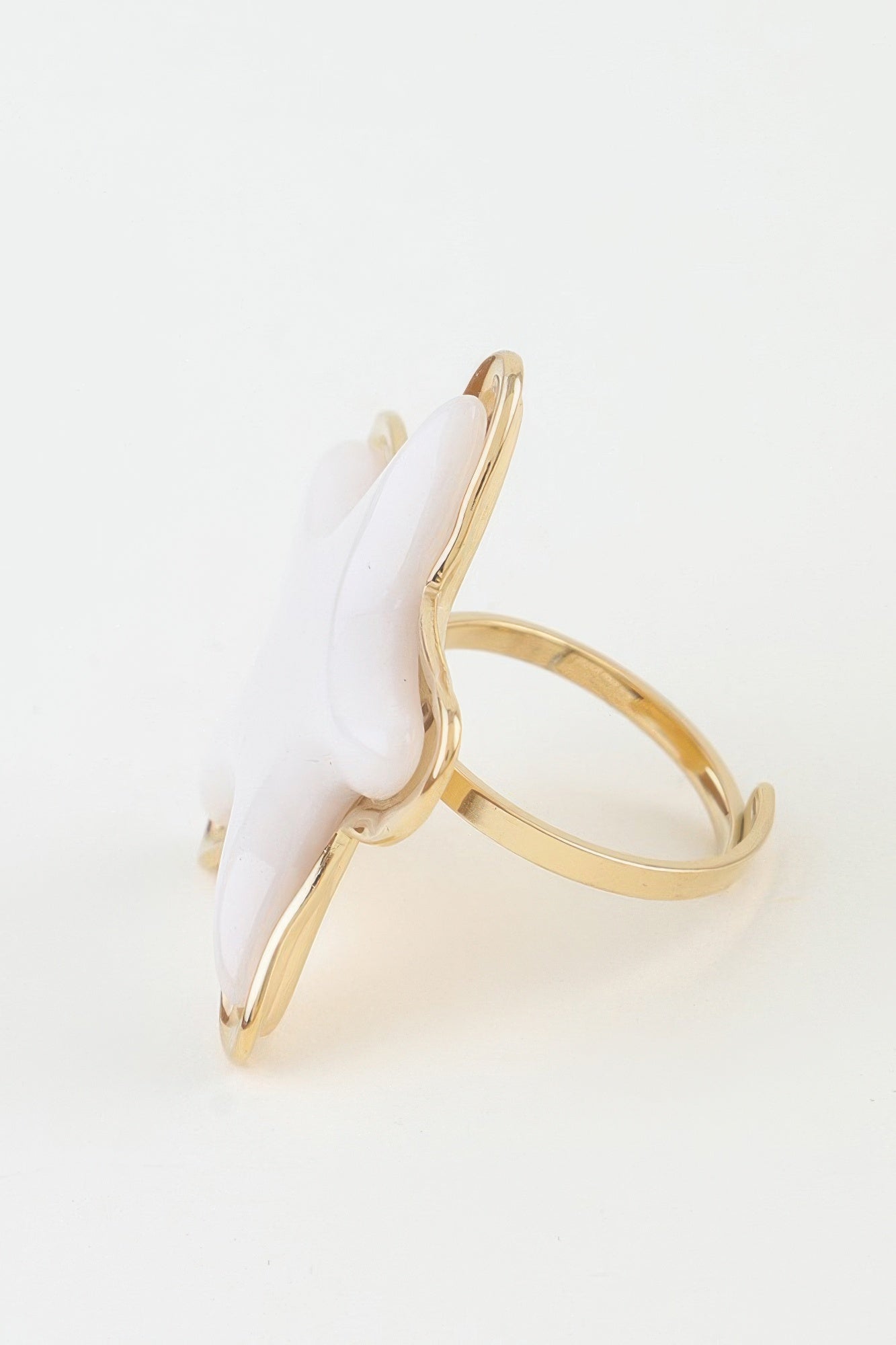 Swimming Star Statement Ring