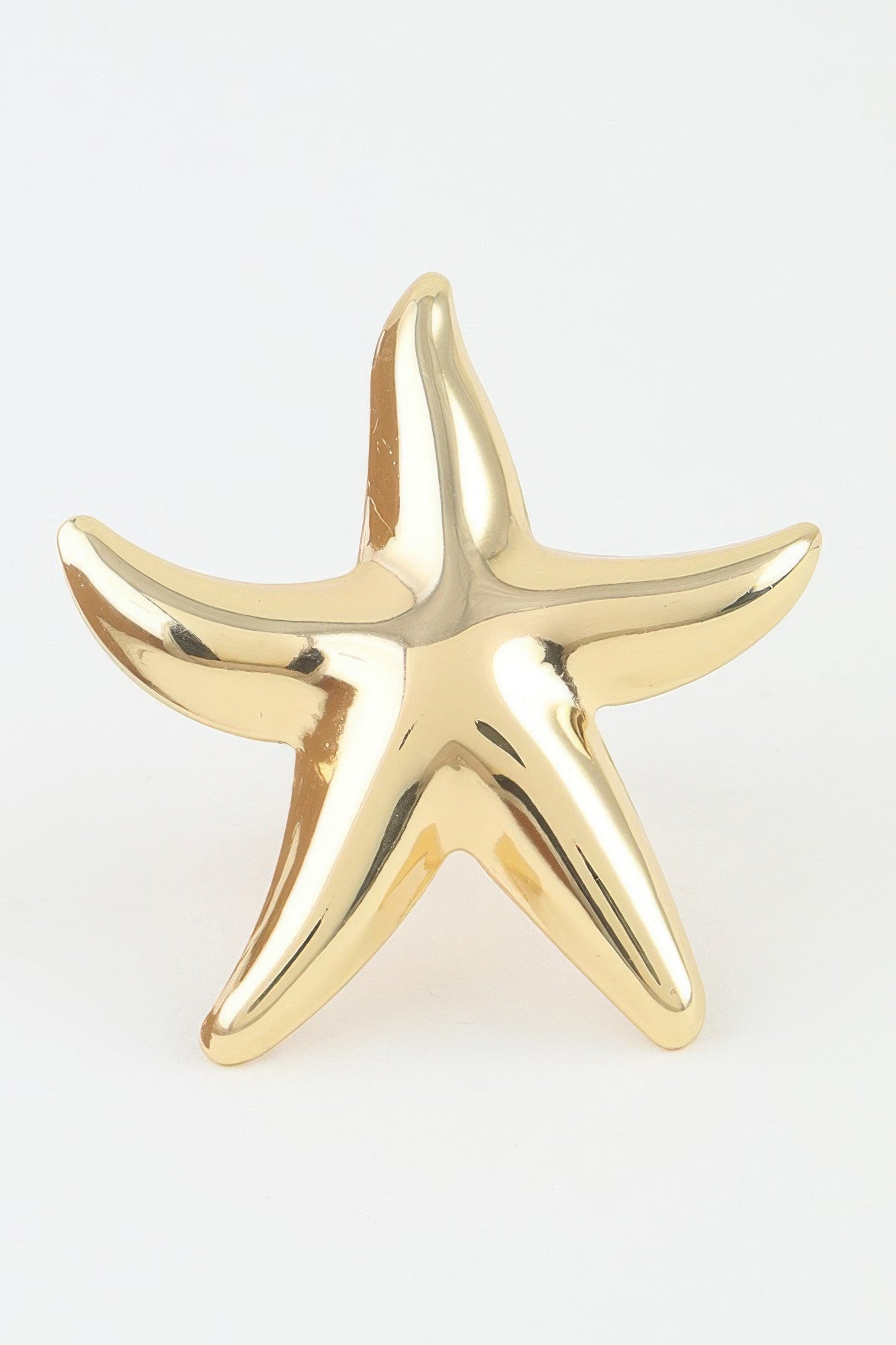 Polished Starfish Statement Ring