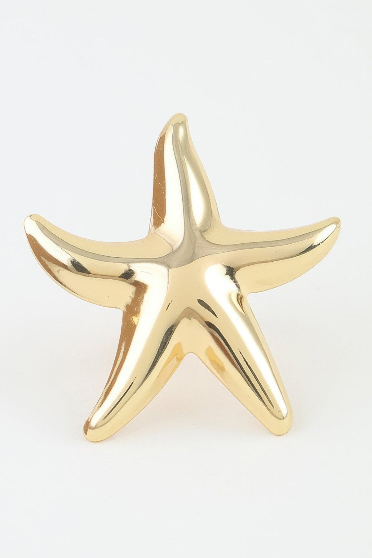 Polished Starfish Statement Ring