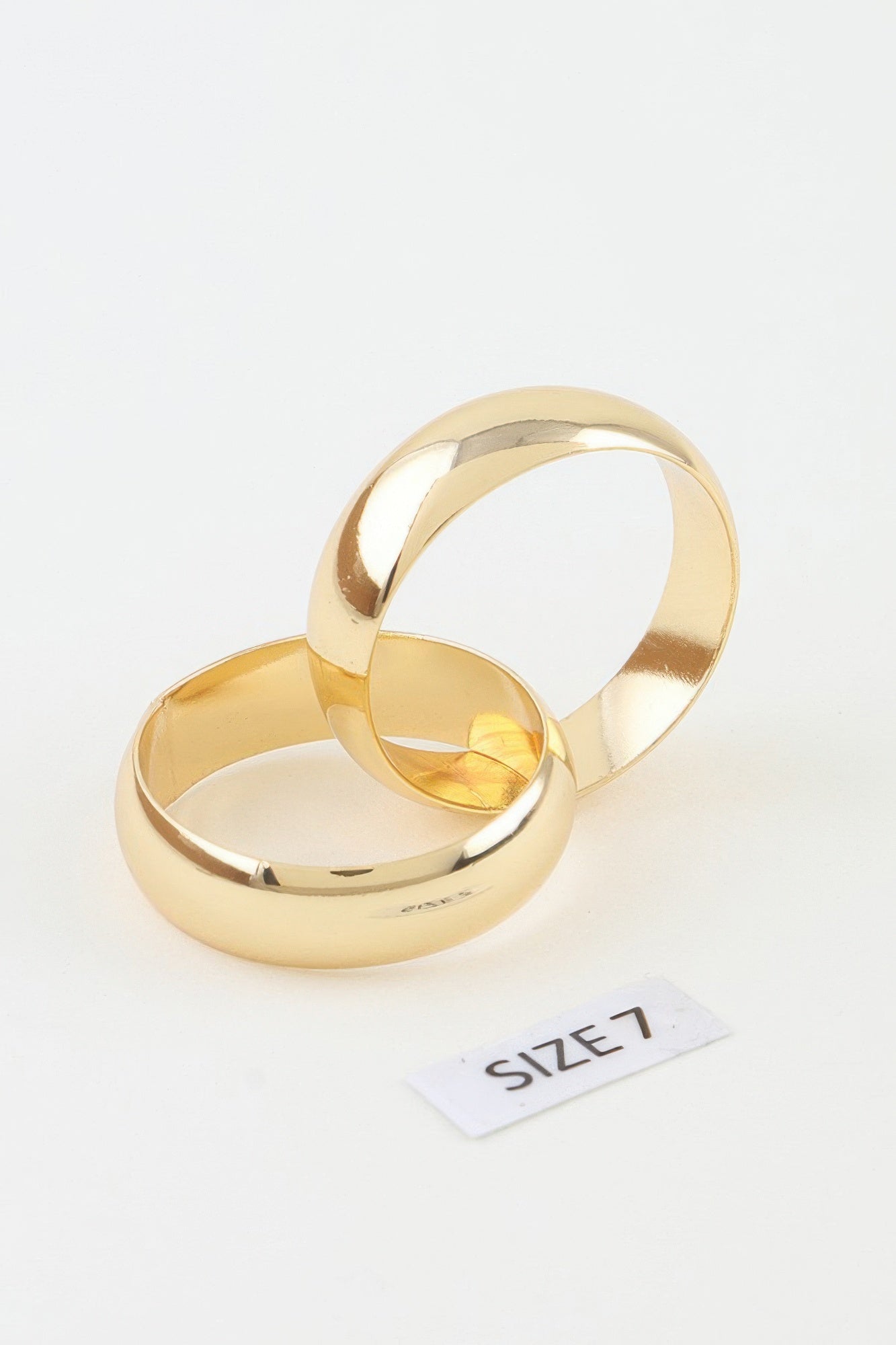 Polished Intertwined Band Ring