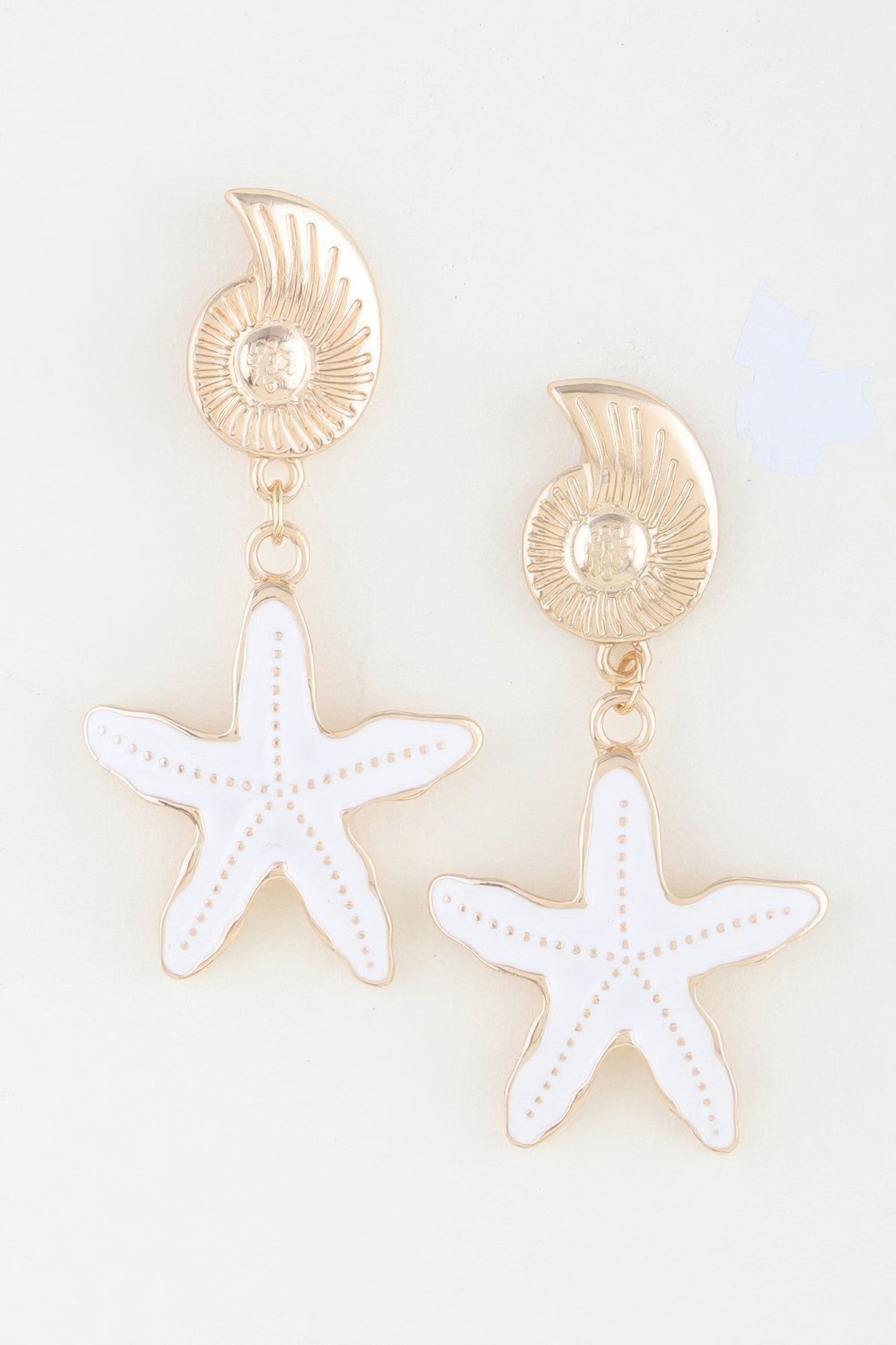 Summer Starfish Drop Earrings