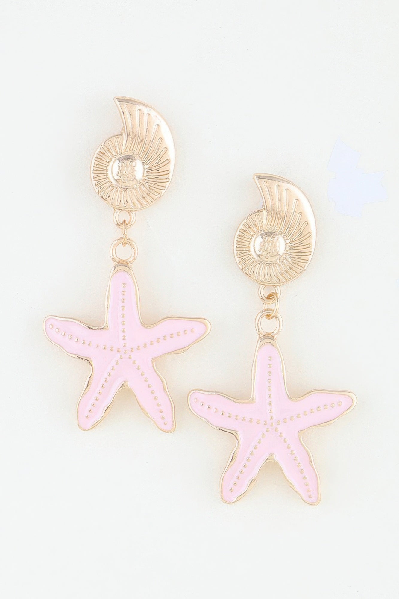 Summer Starfish Drop Earrings