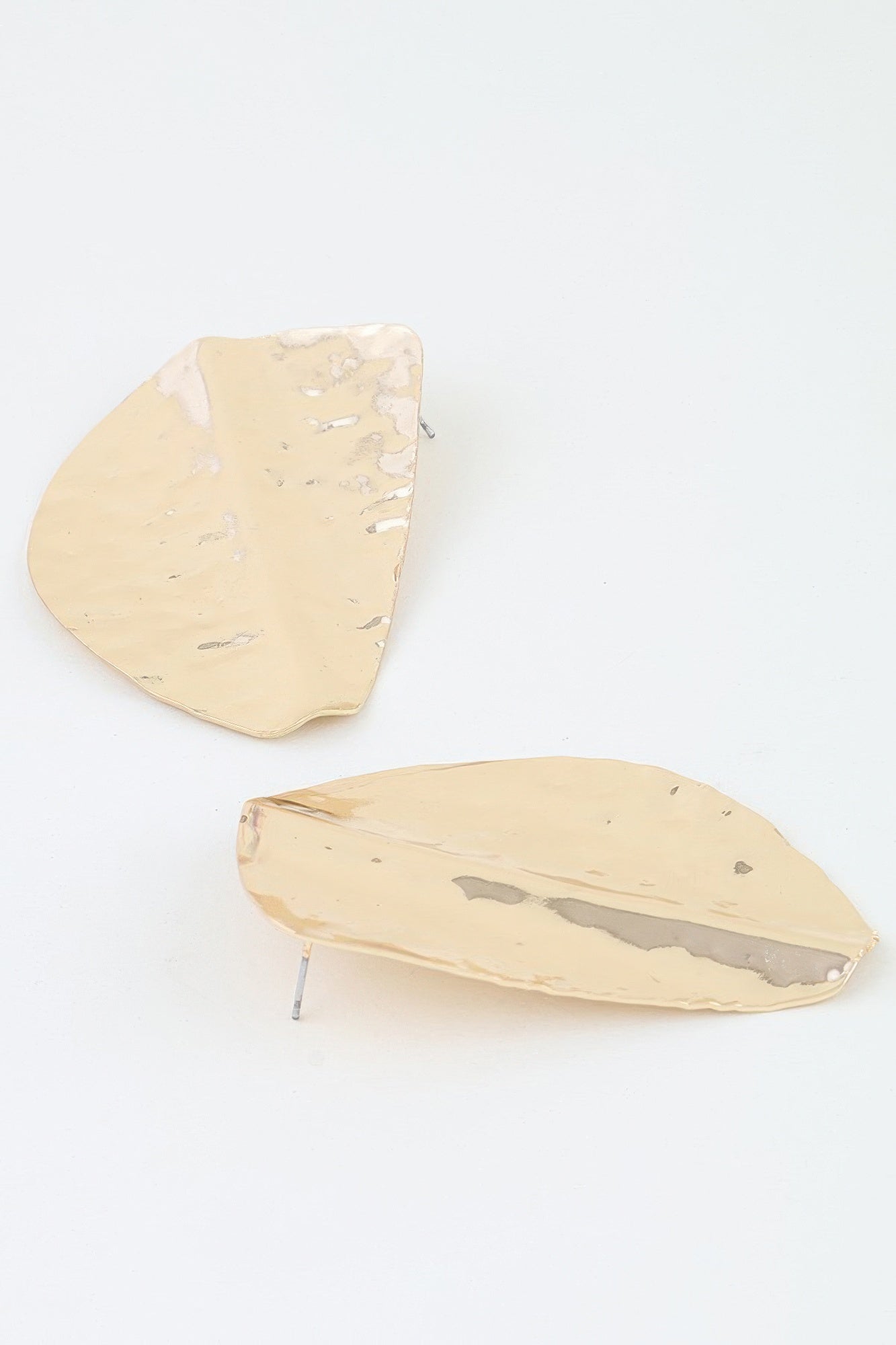 Hammered Fashion Stud Earrings