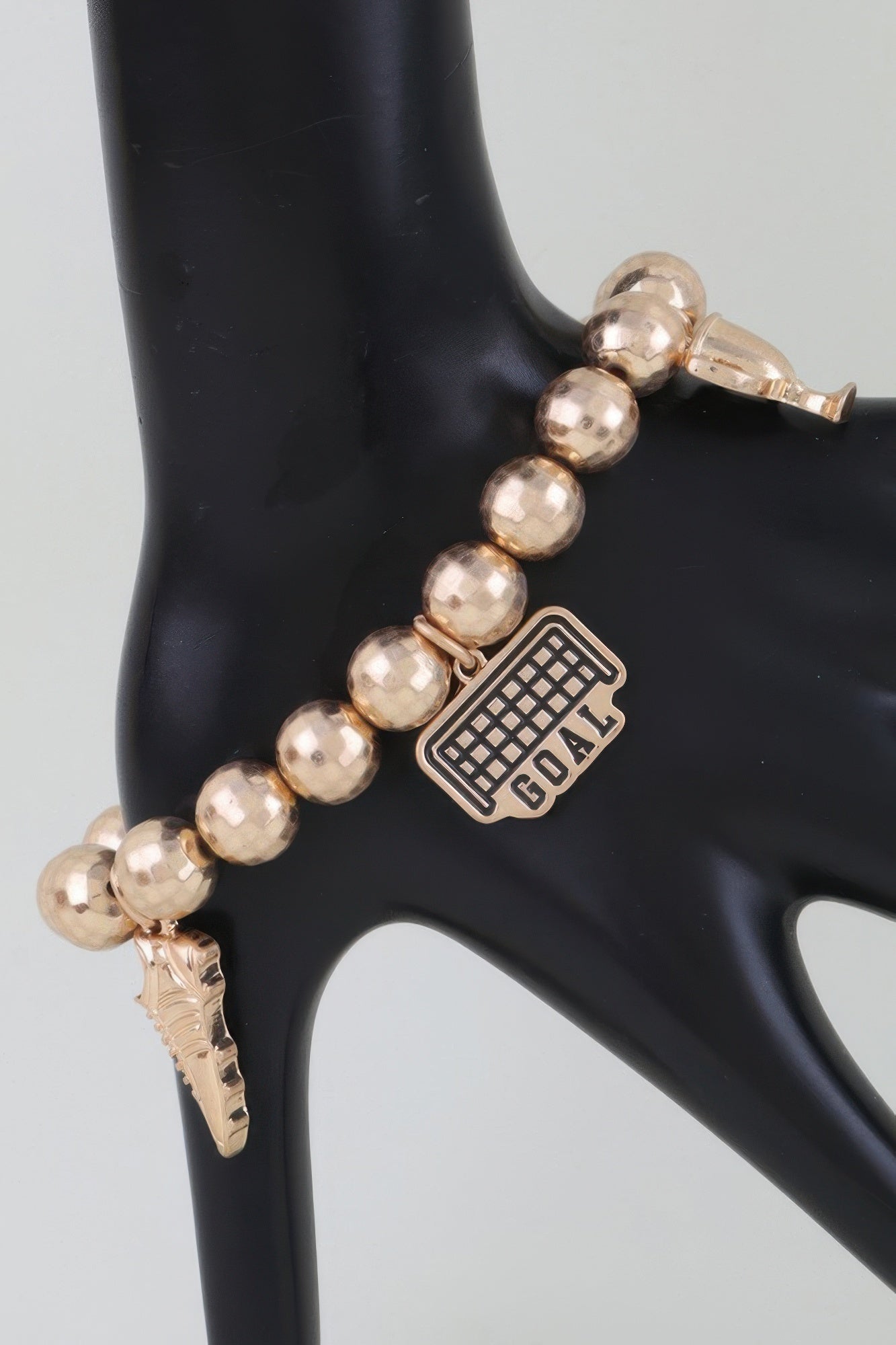 Game Day Glory Soccer Charm Bracelet