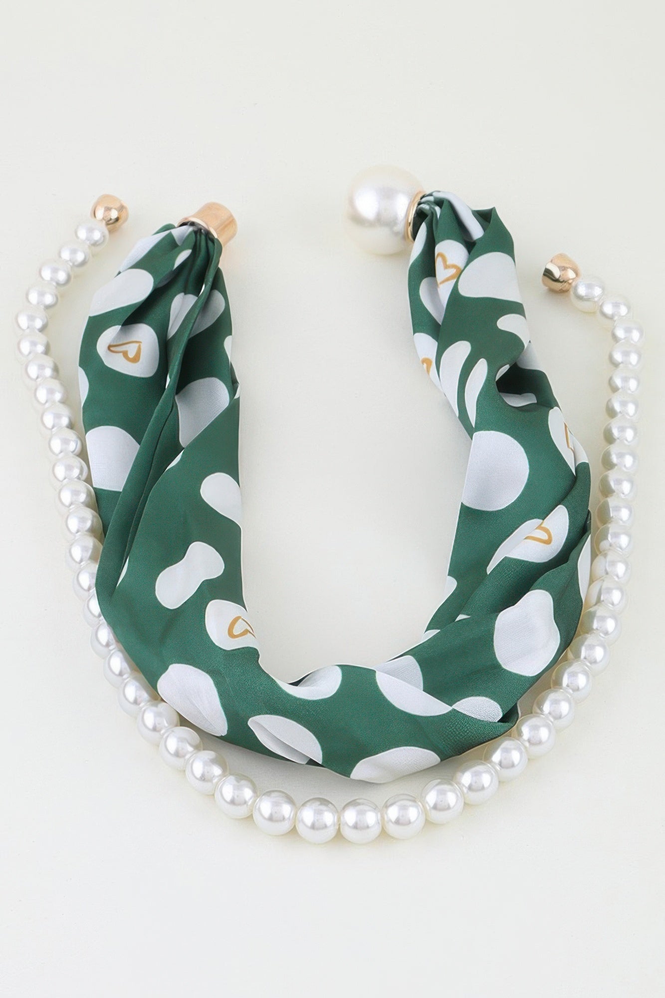 Luxury Scarf Beaded Choker Necklace