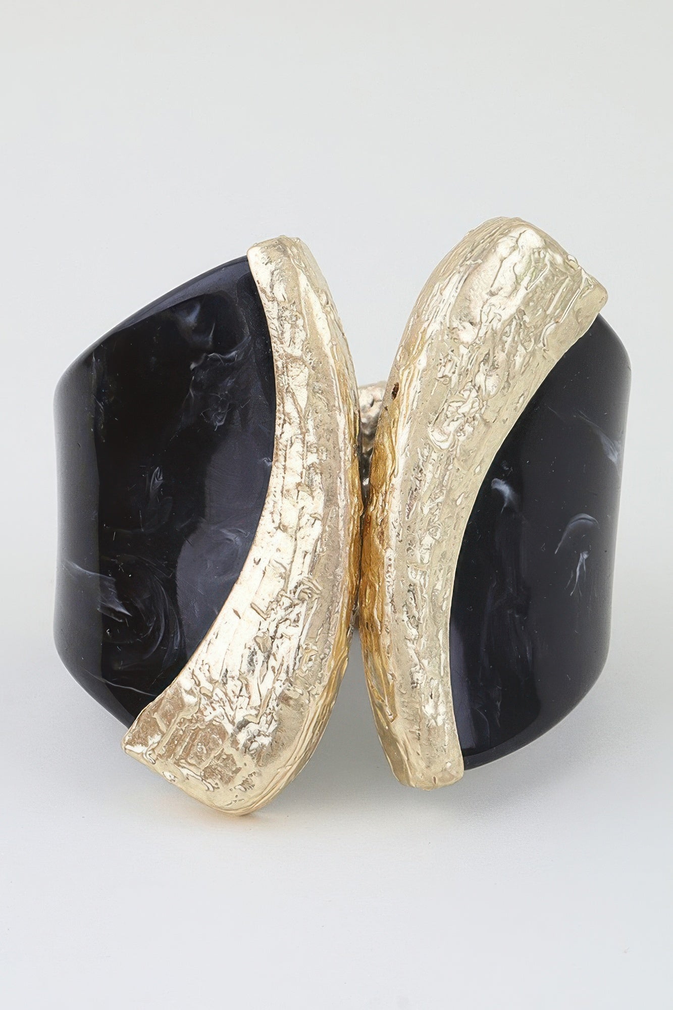Abstract Stone Pillar Cuff Bracelet