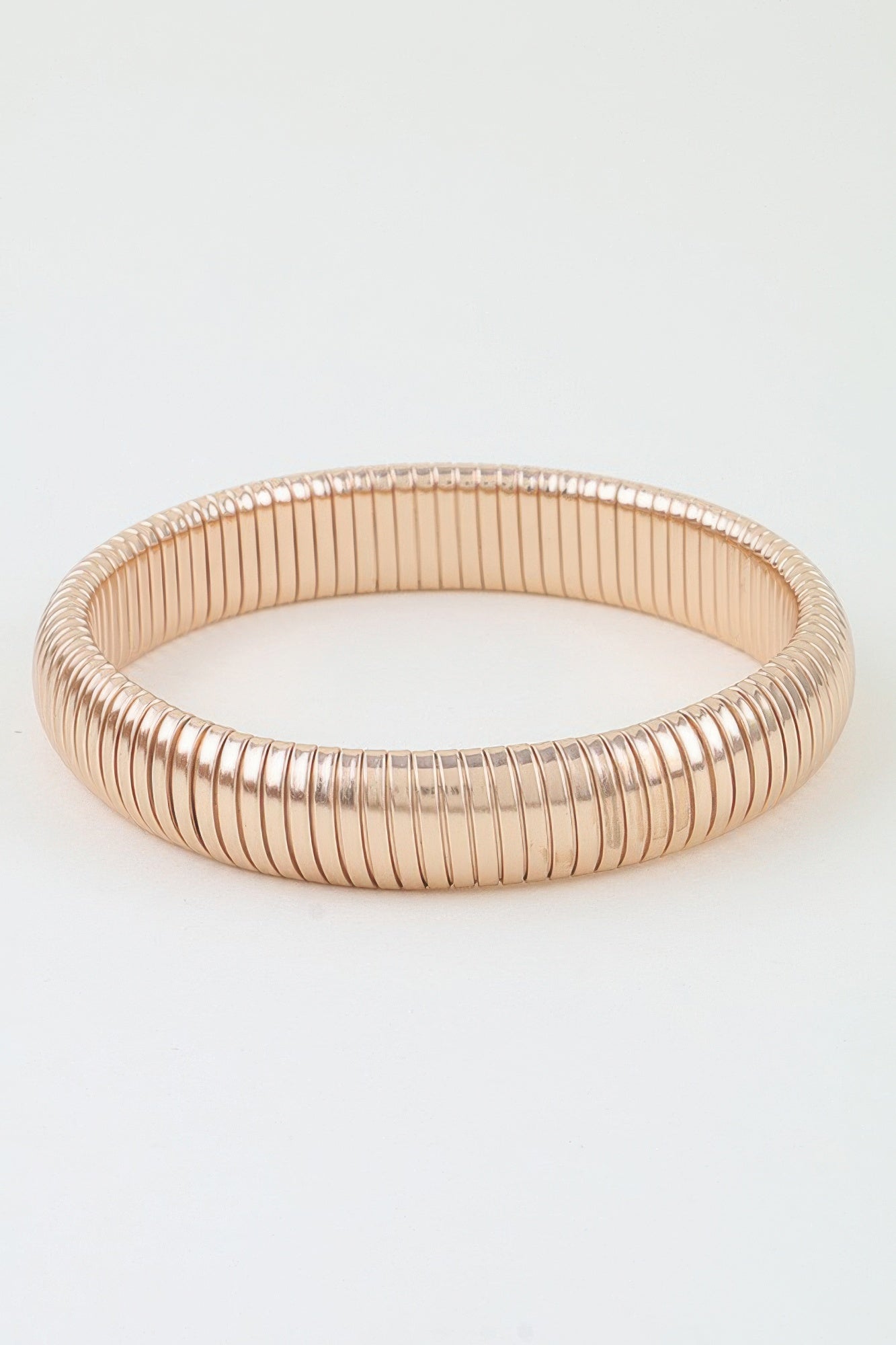 Polished Snake Chain Bangle Bracelet