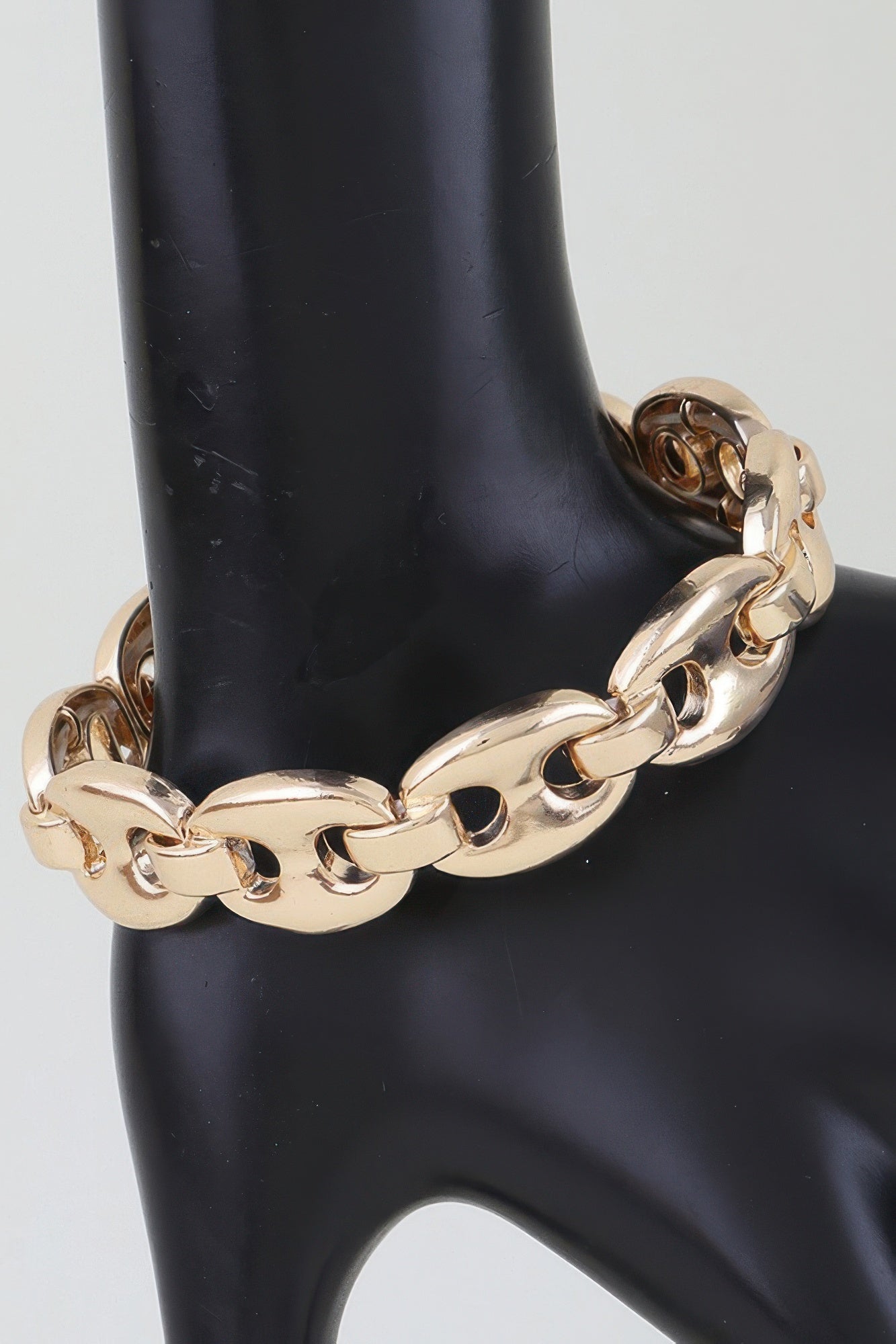Polished Mariner Link Chain Bracelet