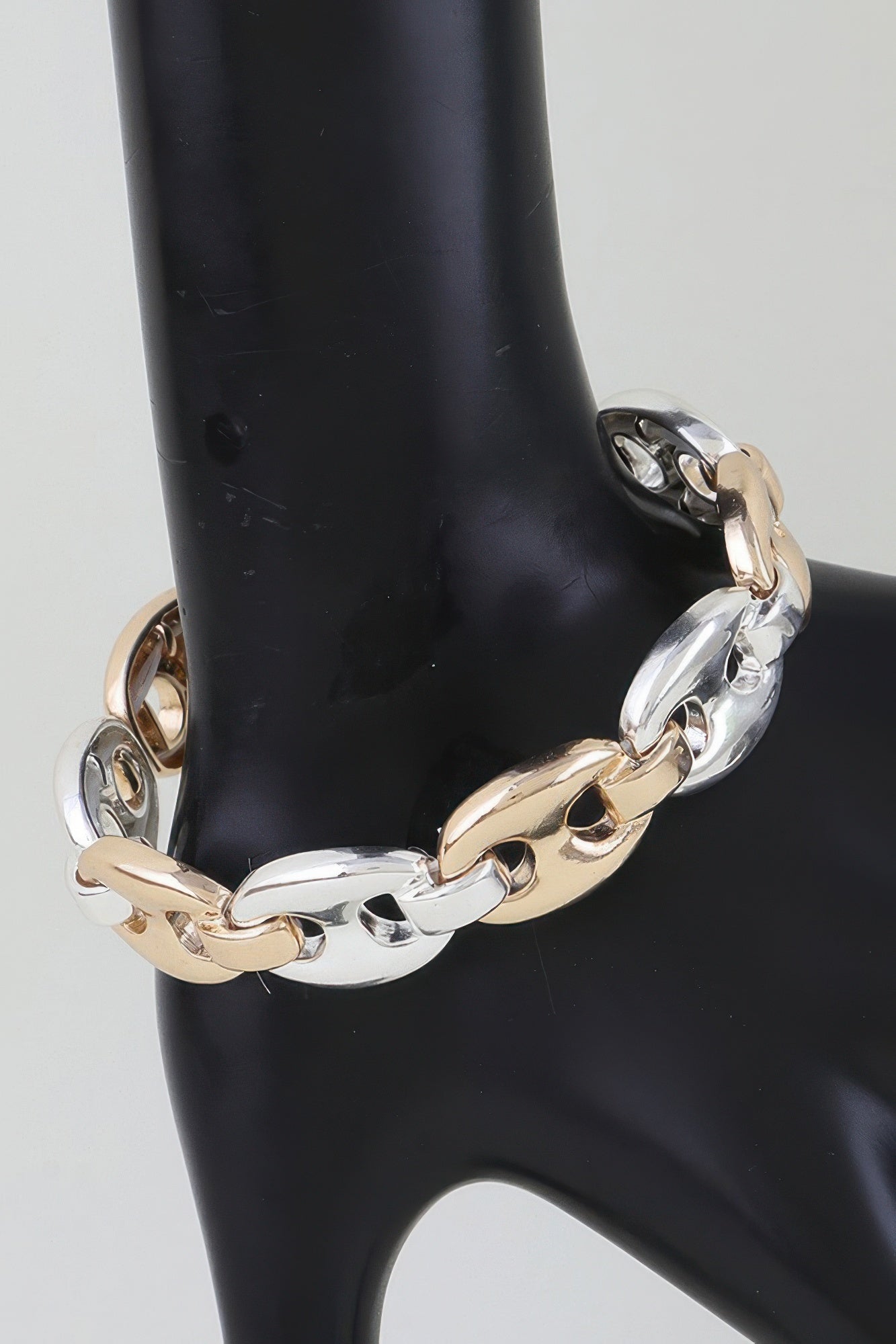 Polished Mariner Link Chain Bracelet