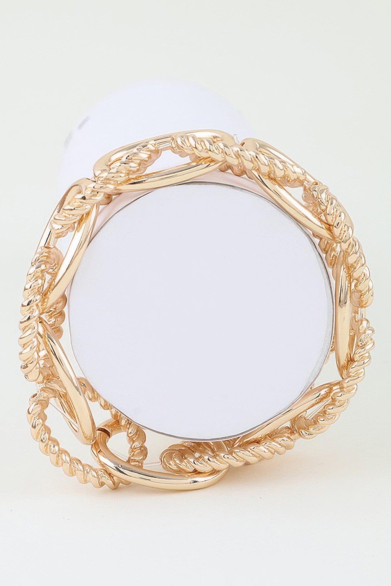 Multi Twisted Link Chain Bracelet