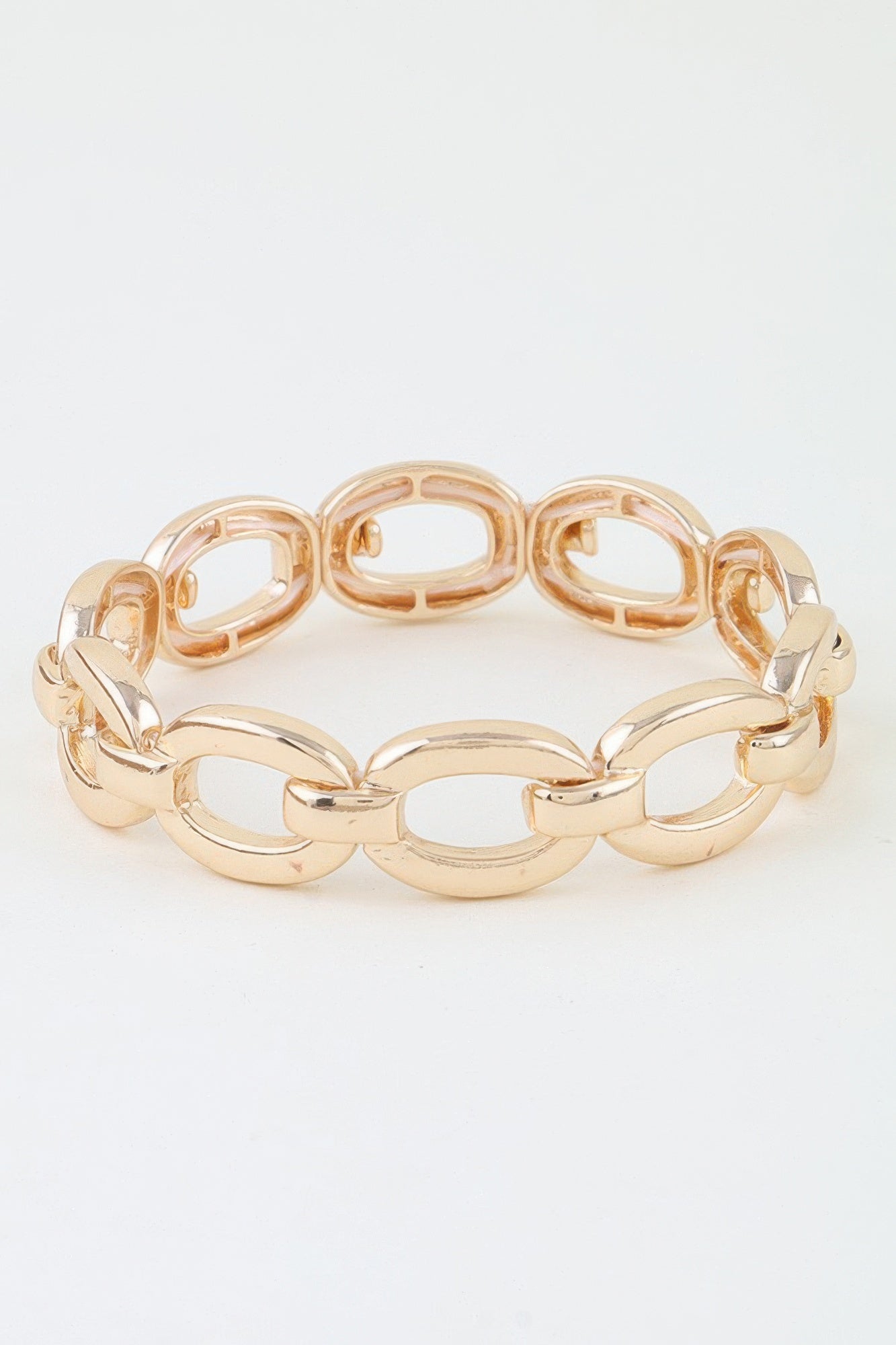 Polished Link Chain Bracelet