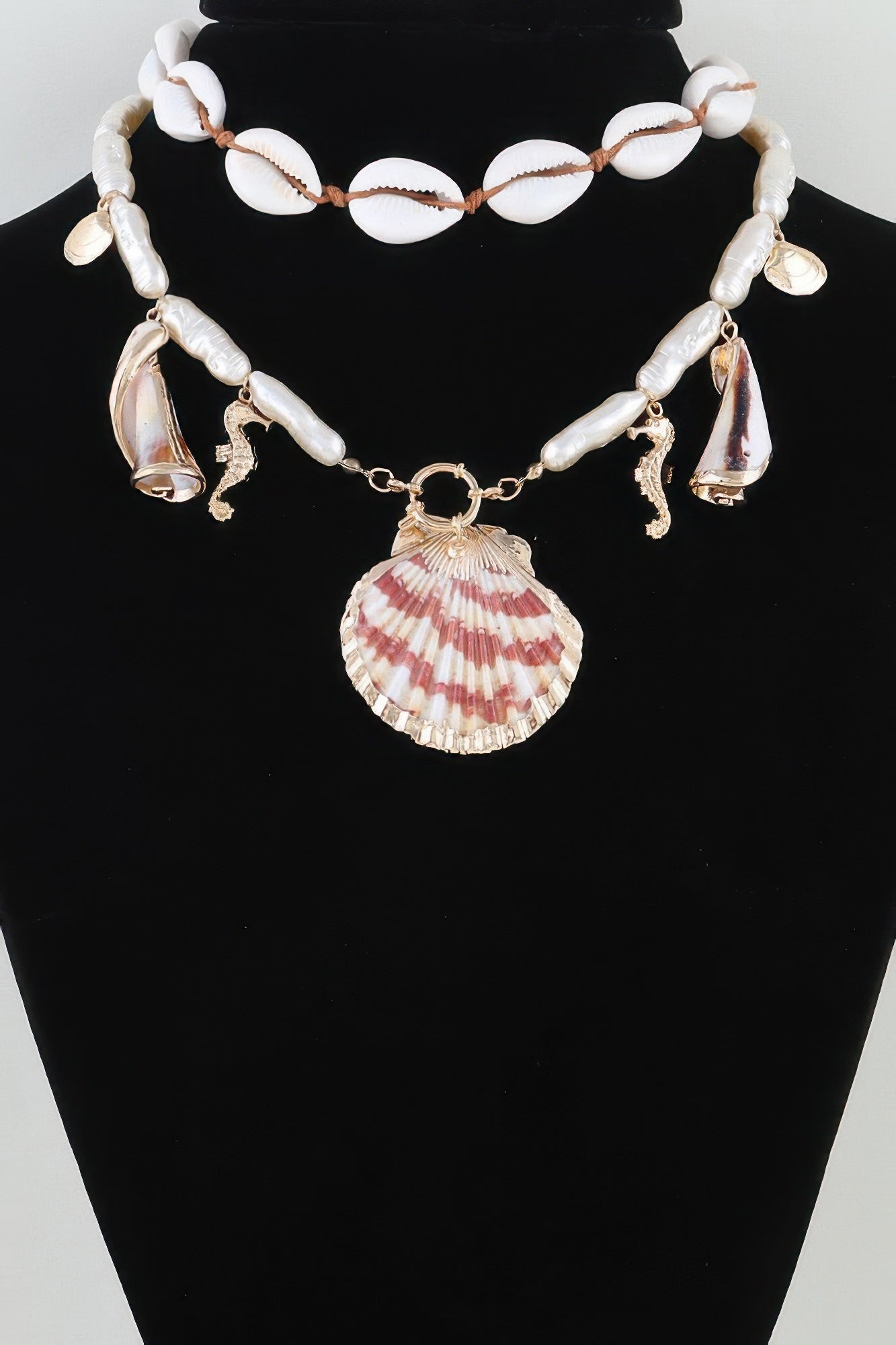 Under The Sea Double Charm Necklace