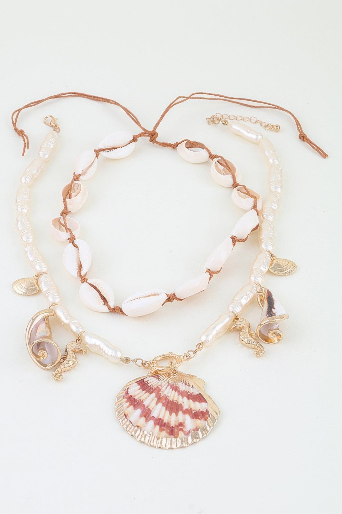 Under The Sea Double Charm Necklace