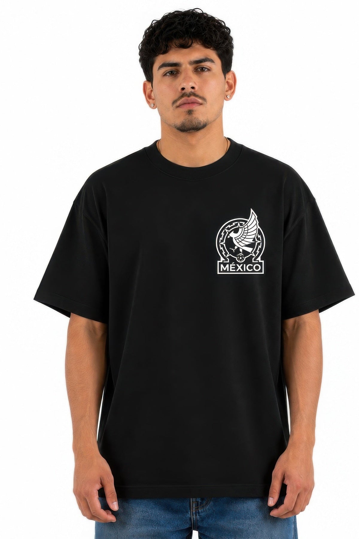 Mexico Print Heavy Weight Graphic Print 7.5 Oz Tee