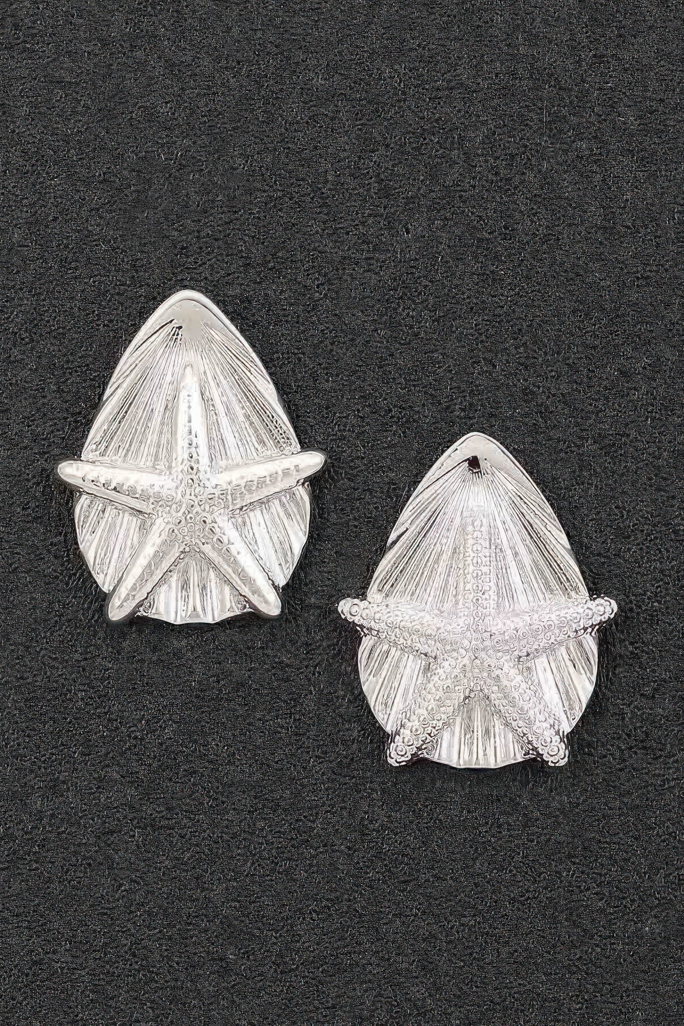 Starfish & Shell Stud Earrings