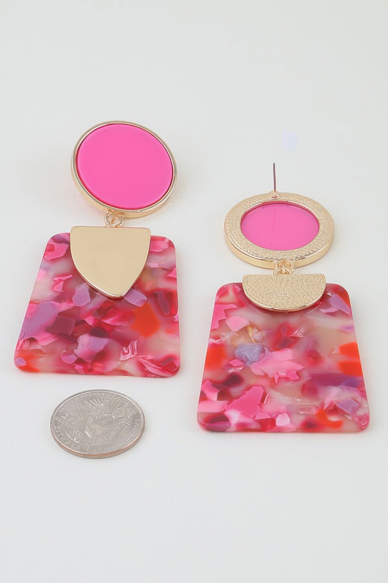 Retro Flake Frame Fashion Earrings