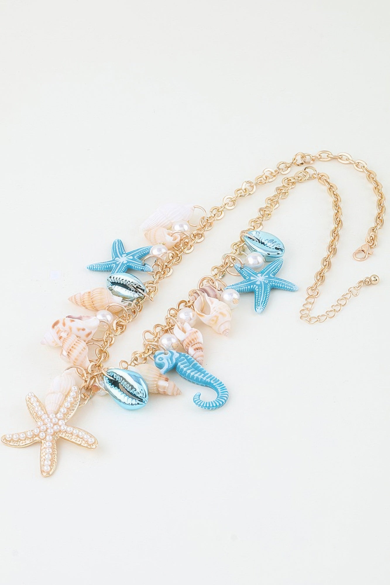 Multi Under the Sea Charm Necklace
