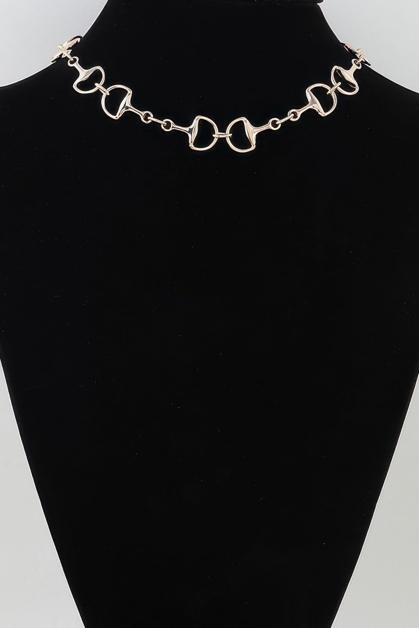 Polished Toggle Chain Choker Necklace