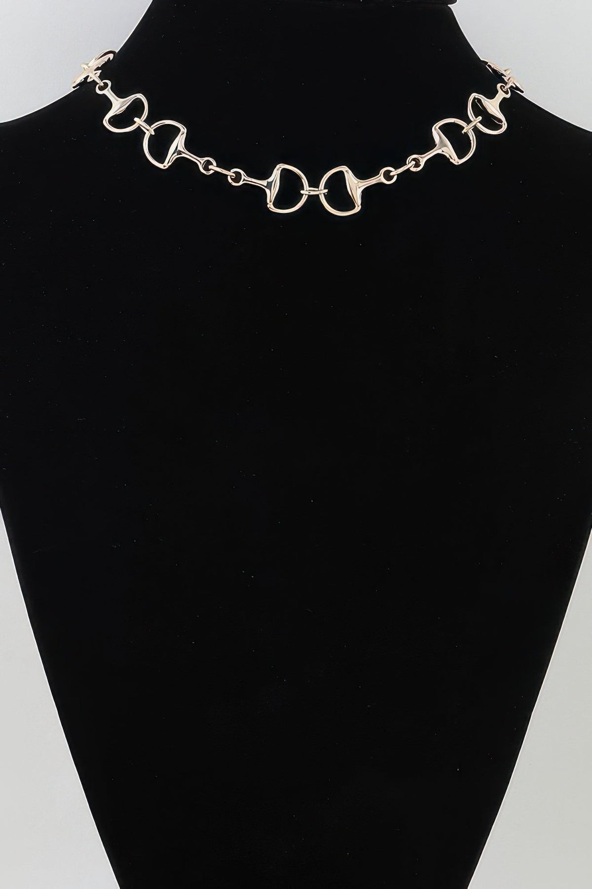 Polished Toggle Chain Choker Necklace