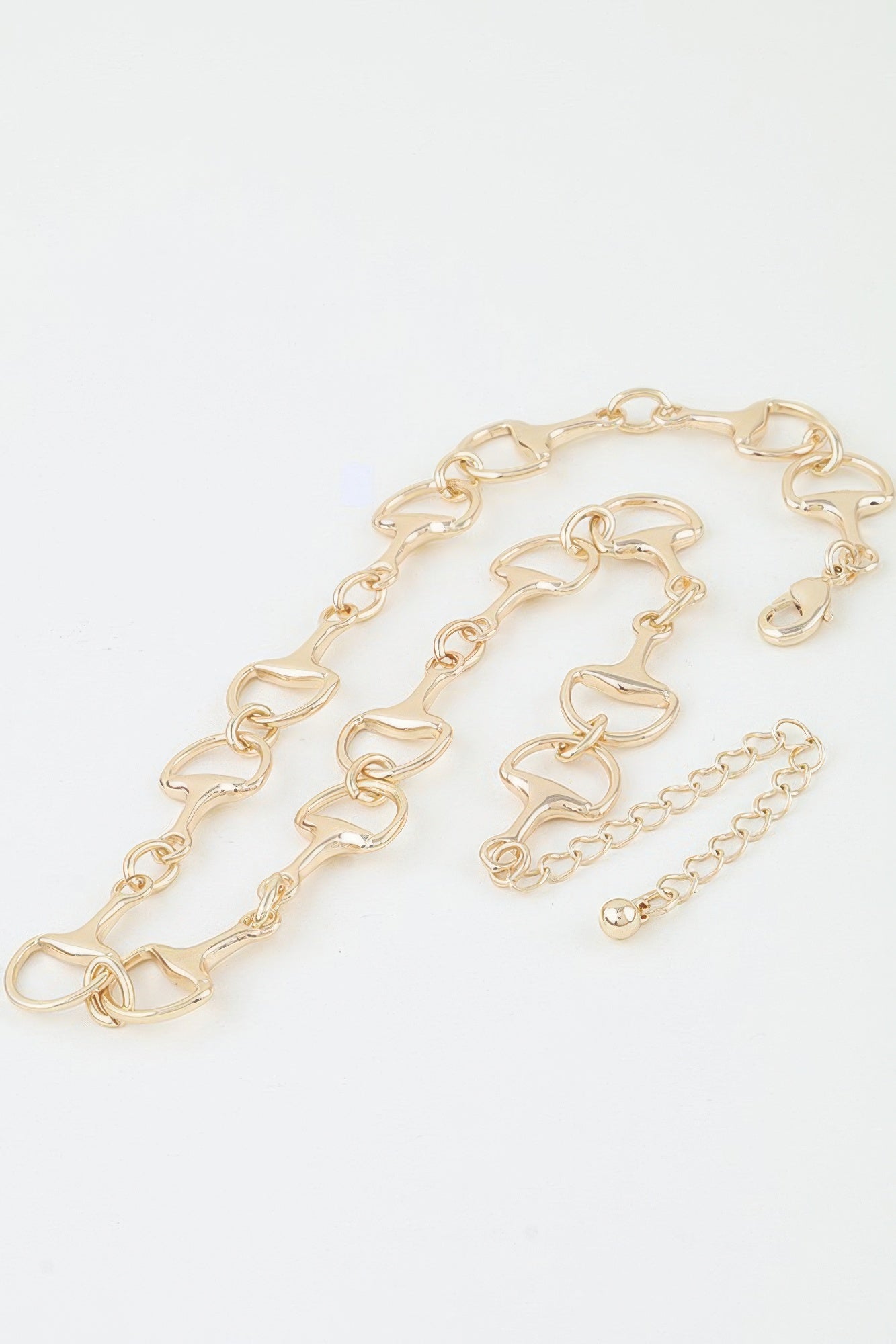 Polished Toggle Chain Choker Necklace