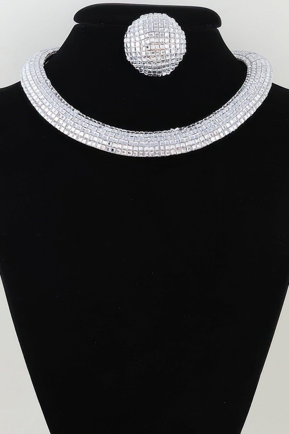 Women's Necklace Set Choker BYMANYC ® New York TRIBECA DISCO - New Collection