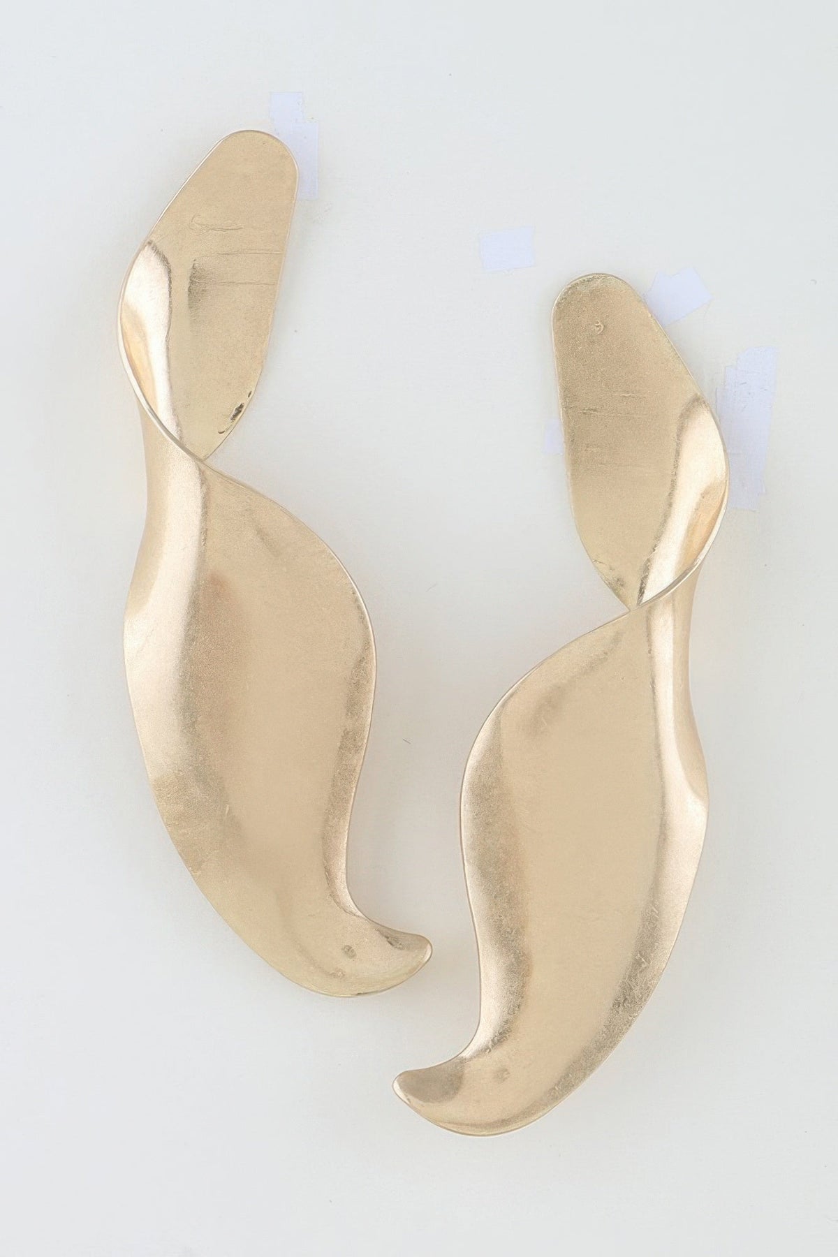 Women's Earrings Drops Swirl BYMANYC ® New York CHELSEA SCULPTURAL - New Collection
