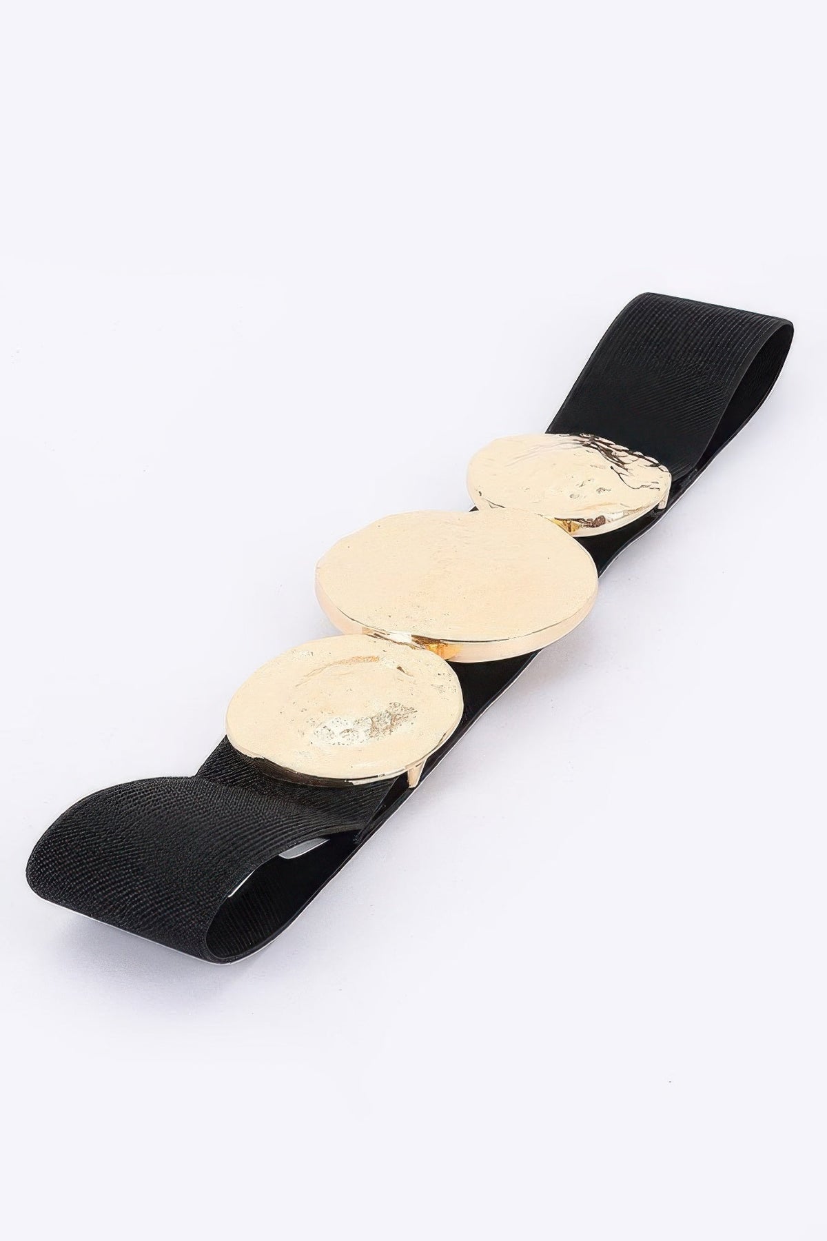Metal Buckle Stretch Belt