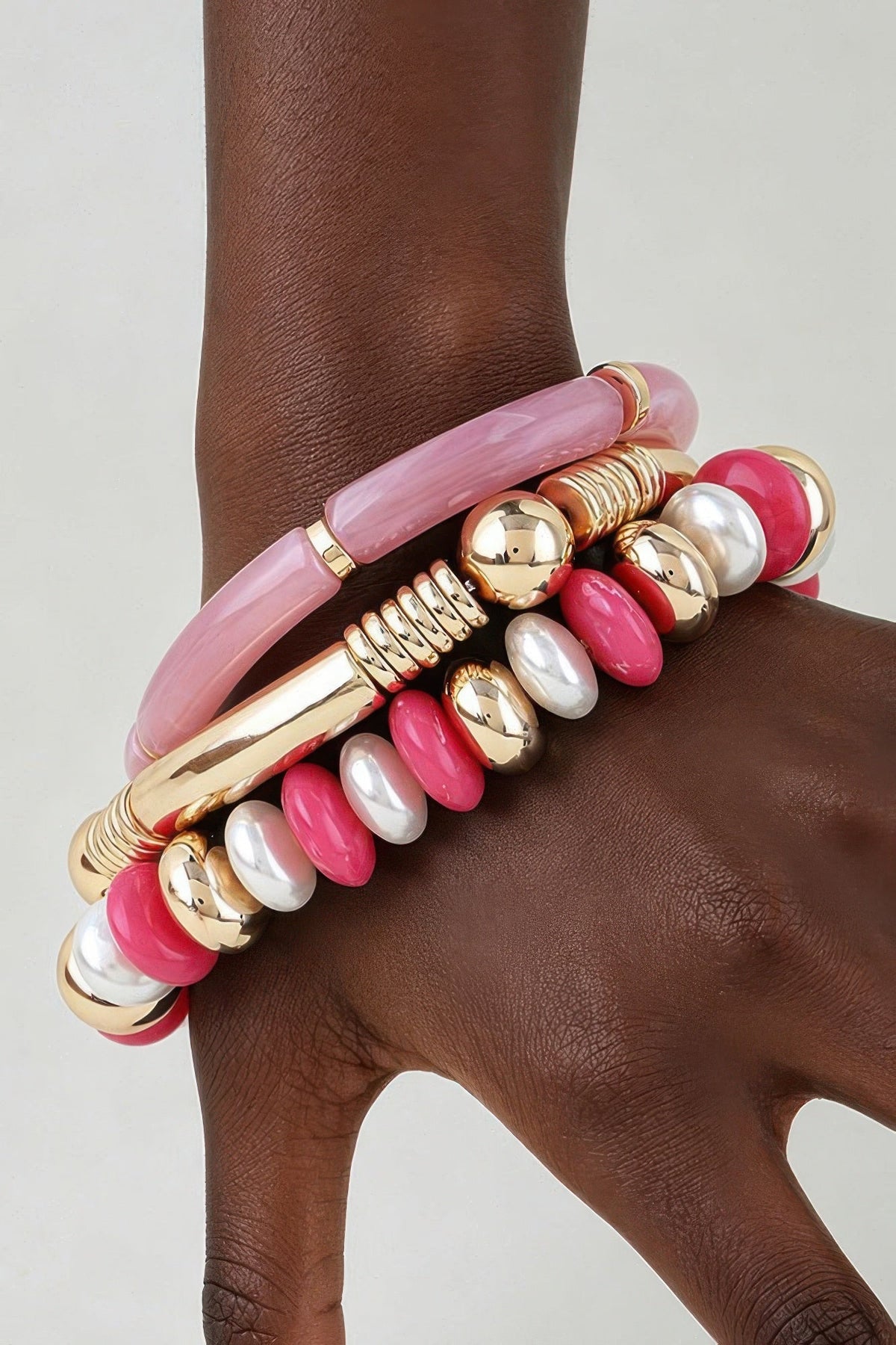 Multi Tube Beaded Bracelet