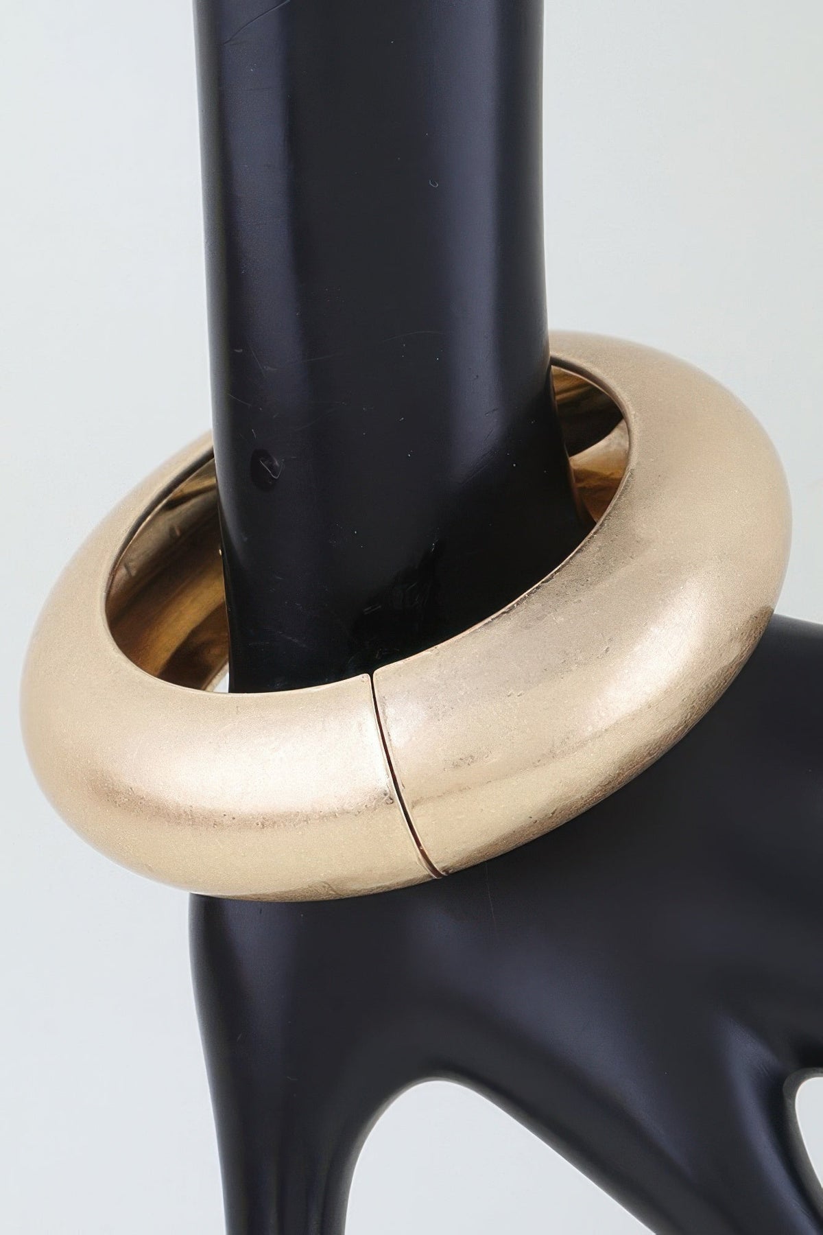 Hammered Matte Dome Cuff Bracelet