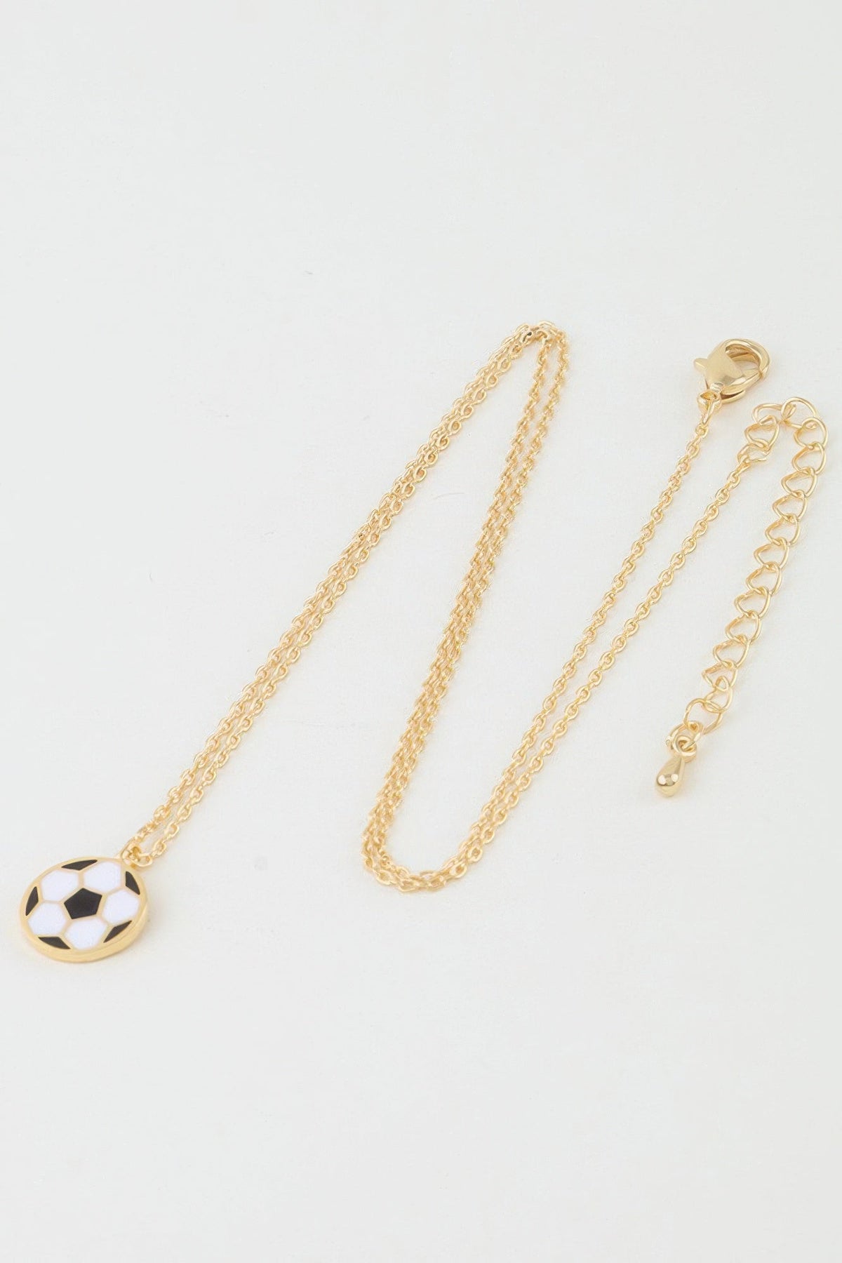 Fun Soccer Pendant Necklace