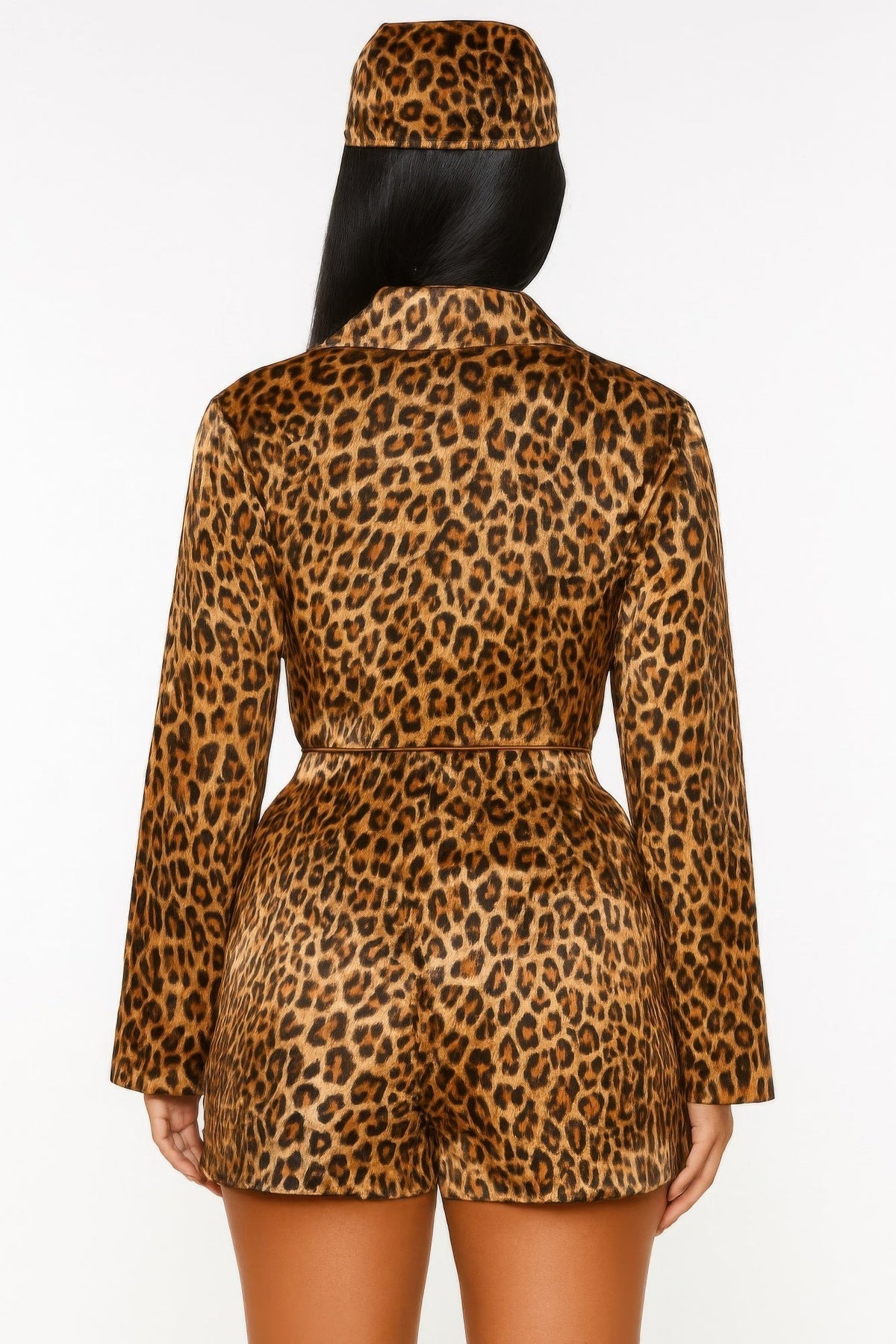 Leopard Print Two Piece Set