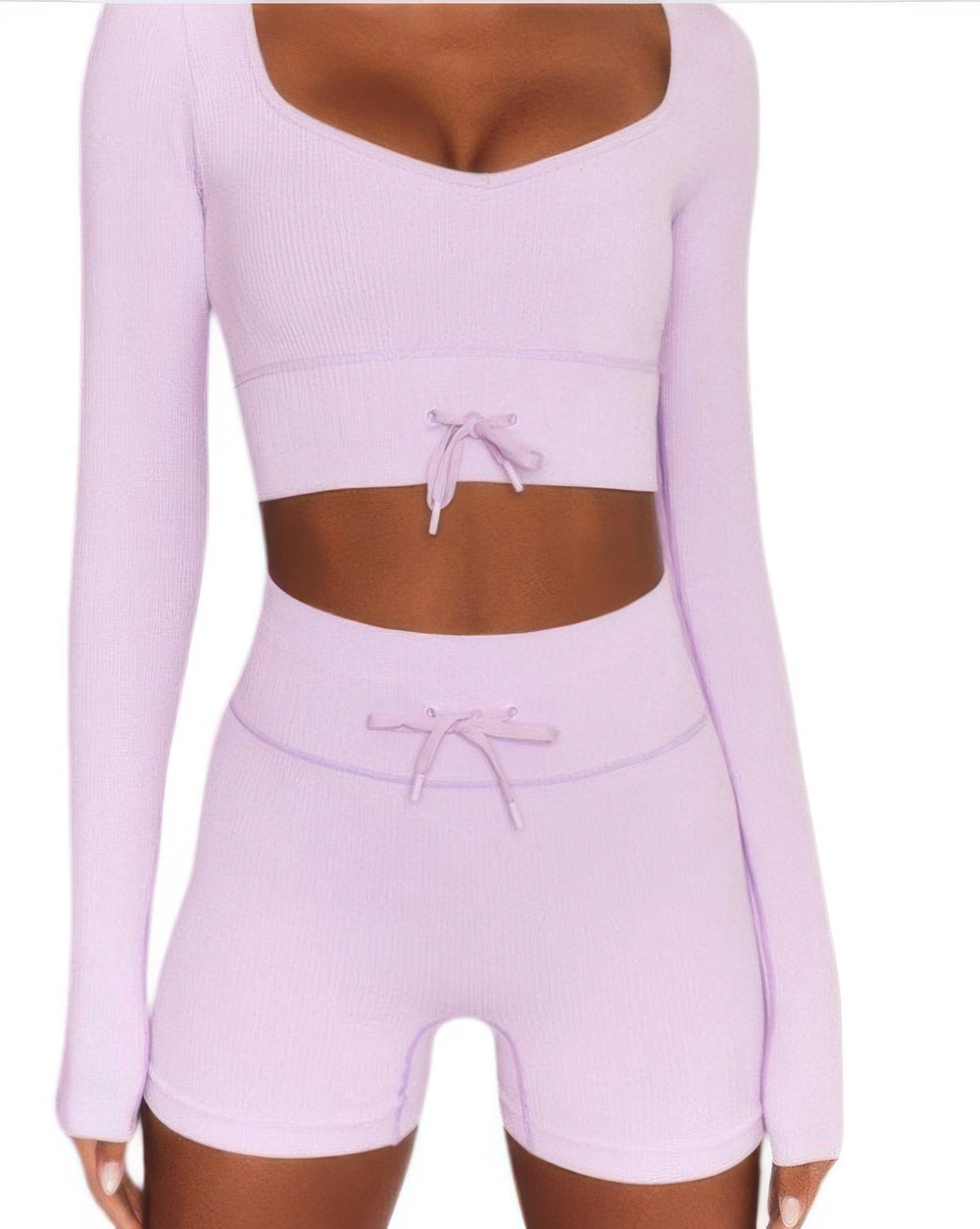 Seamless Top And Short Set