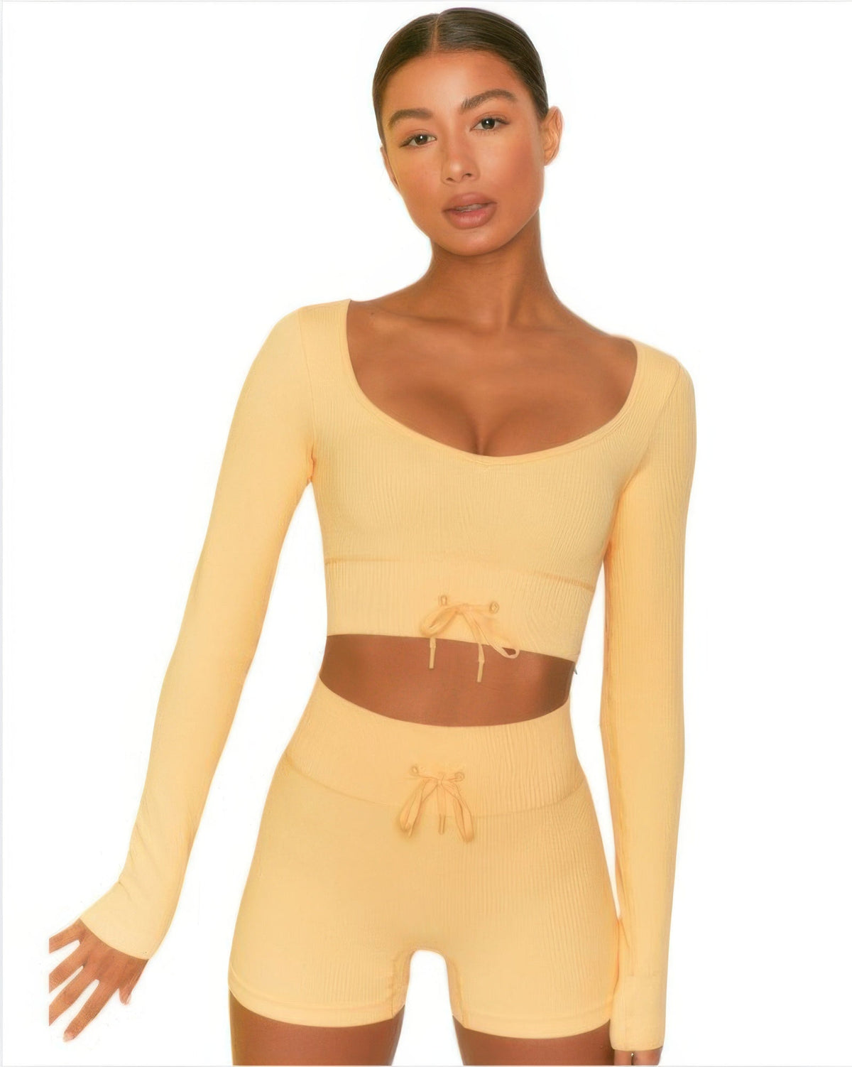 Seamless Top And Short Set
