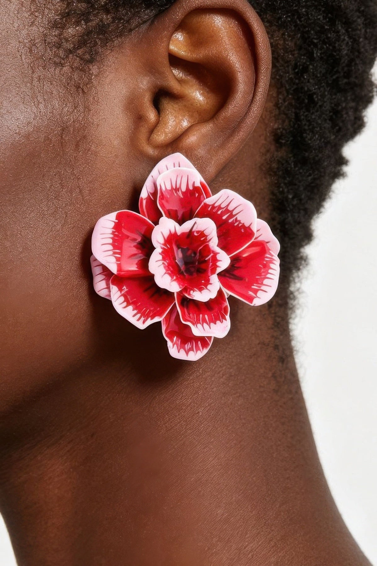 Blooming Twin Rose Earrings